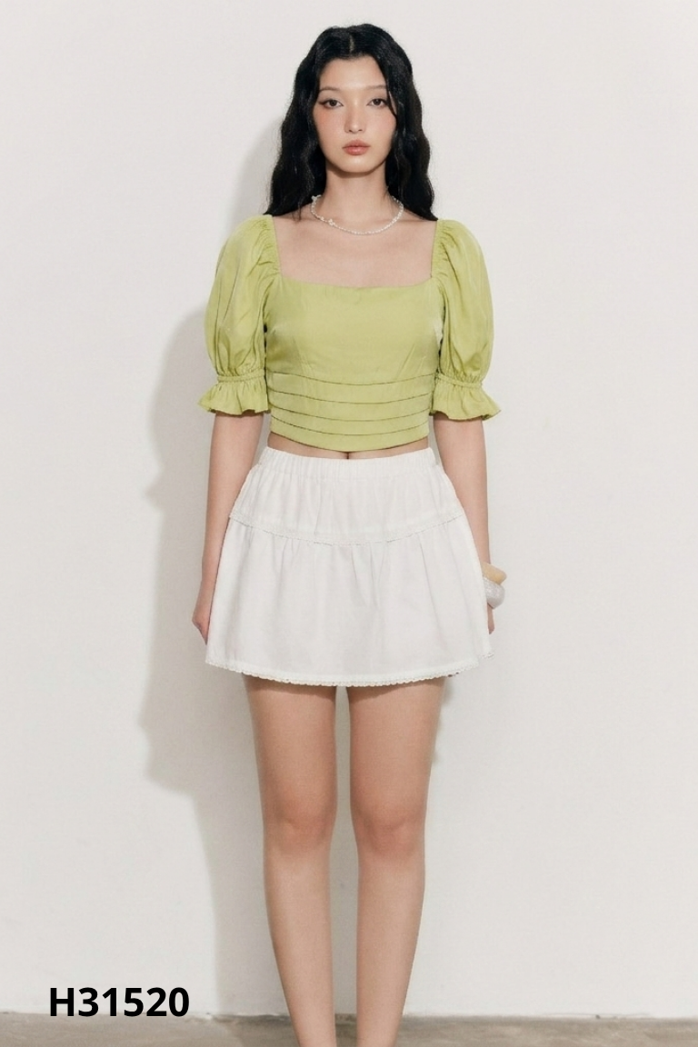 Áo DOTTIE xanh cốm
