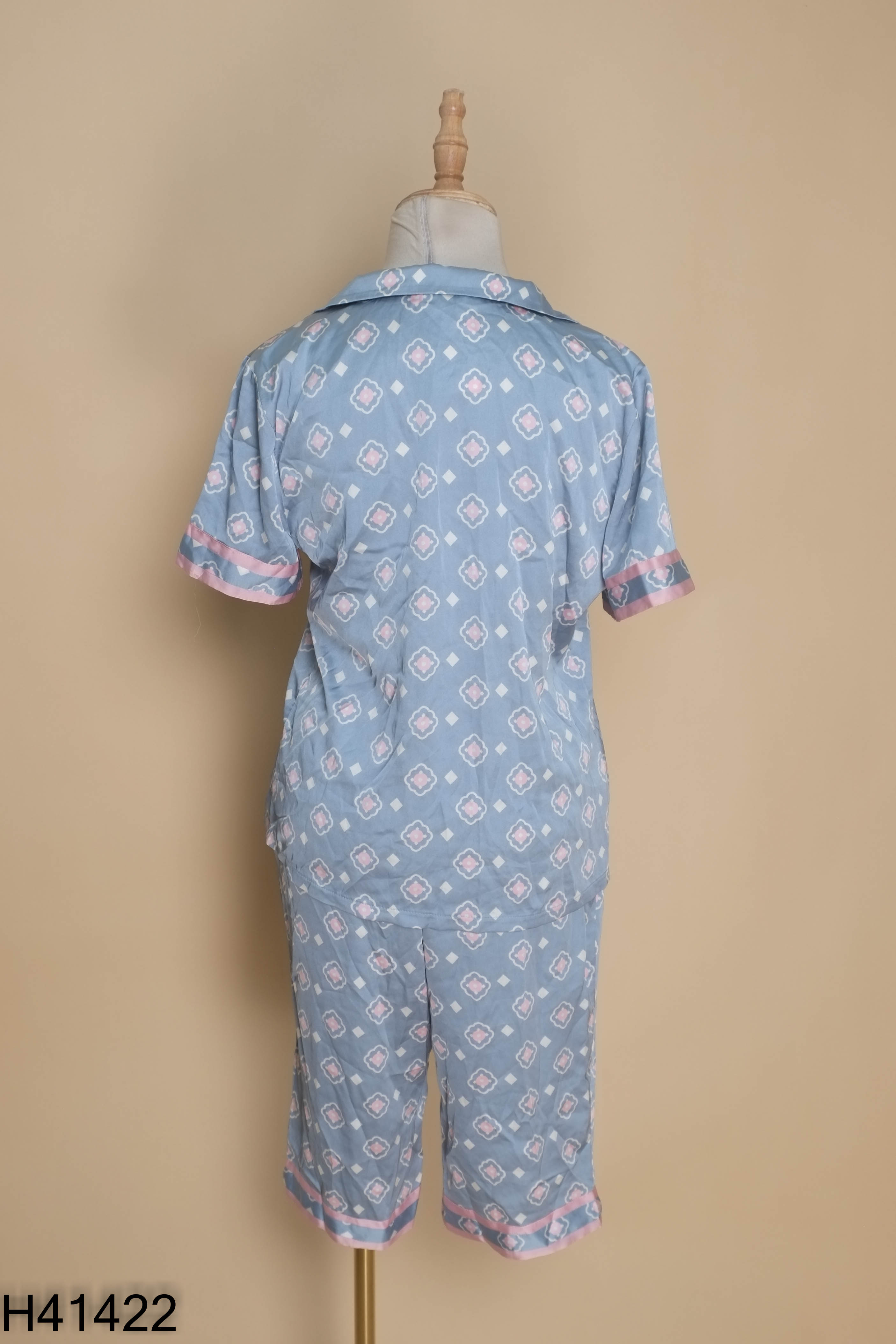 Set ngủ xanh SMILE+quần