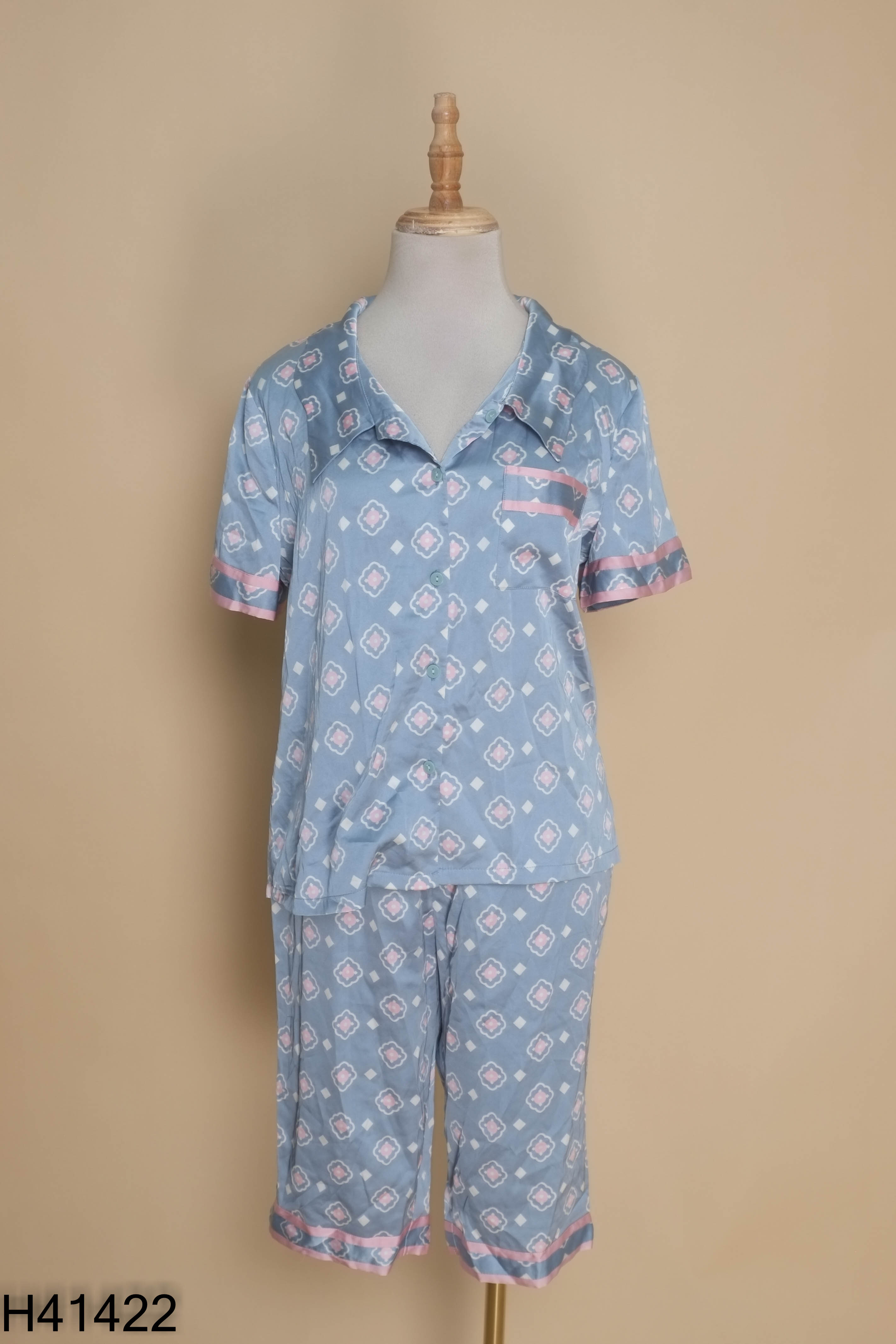Set ngủ xanh SMILE+quần