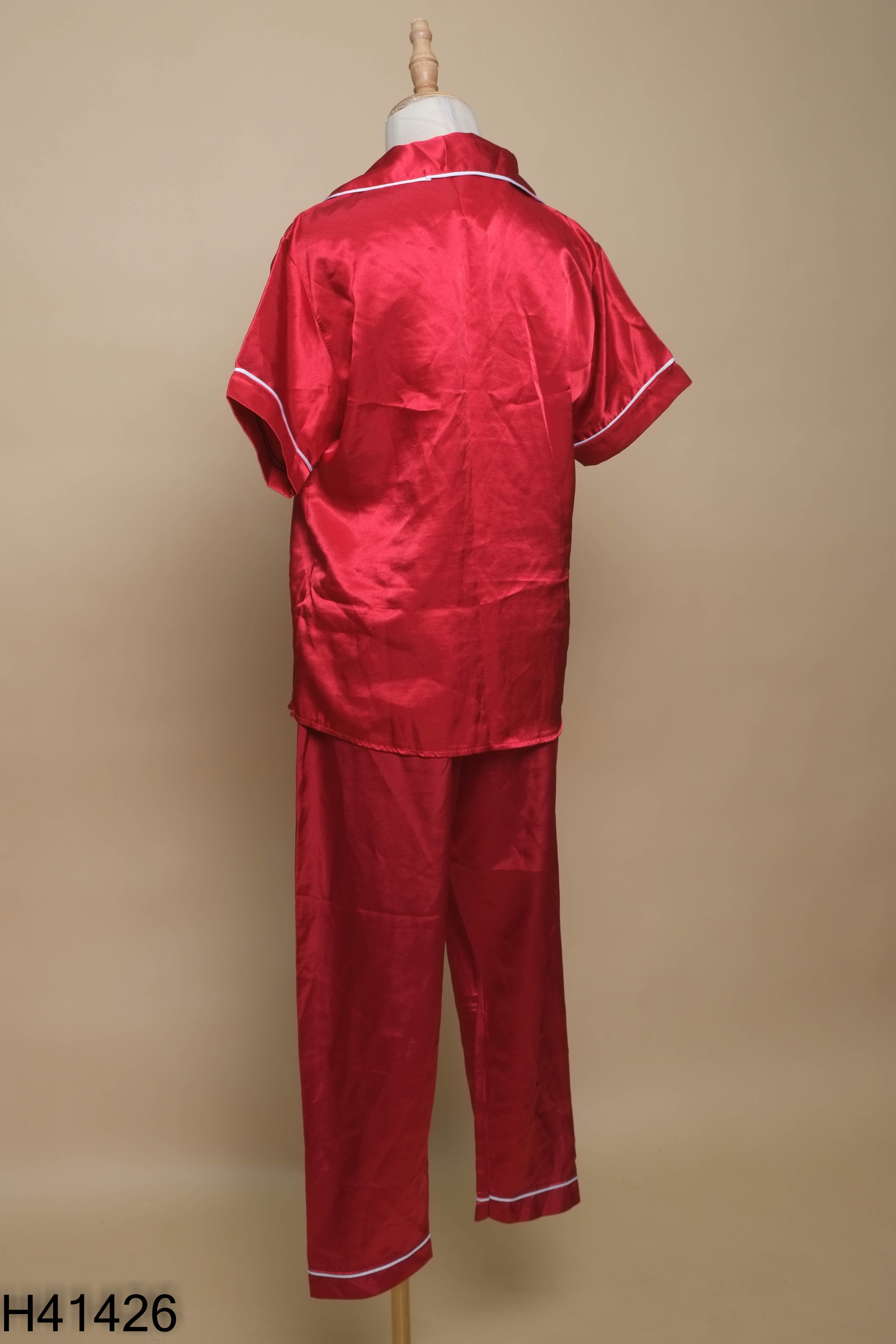 Set lụa đỏ NEW FASHION+quần