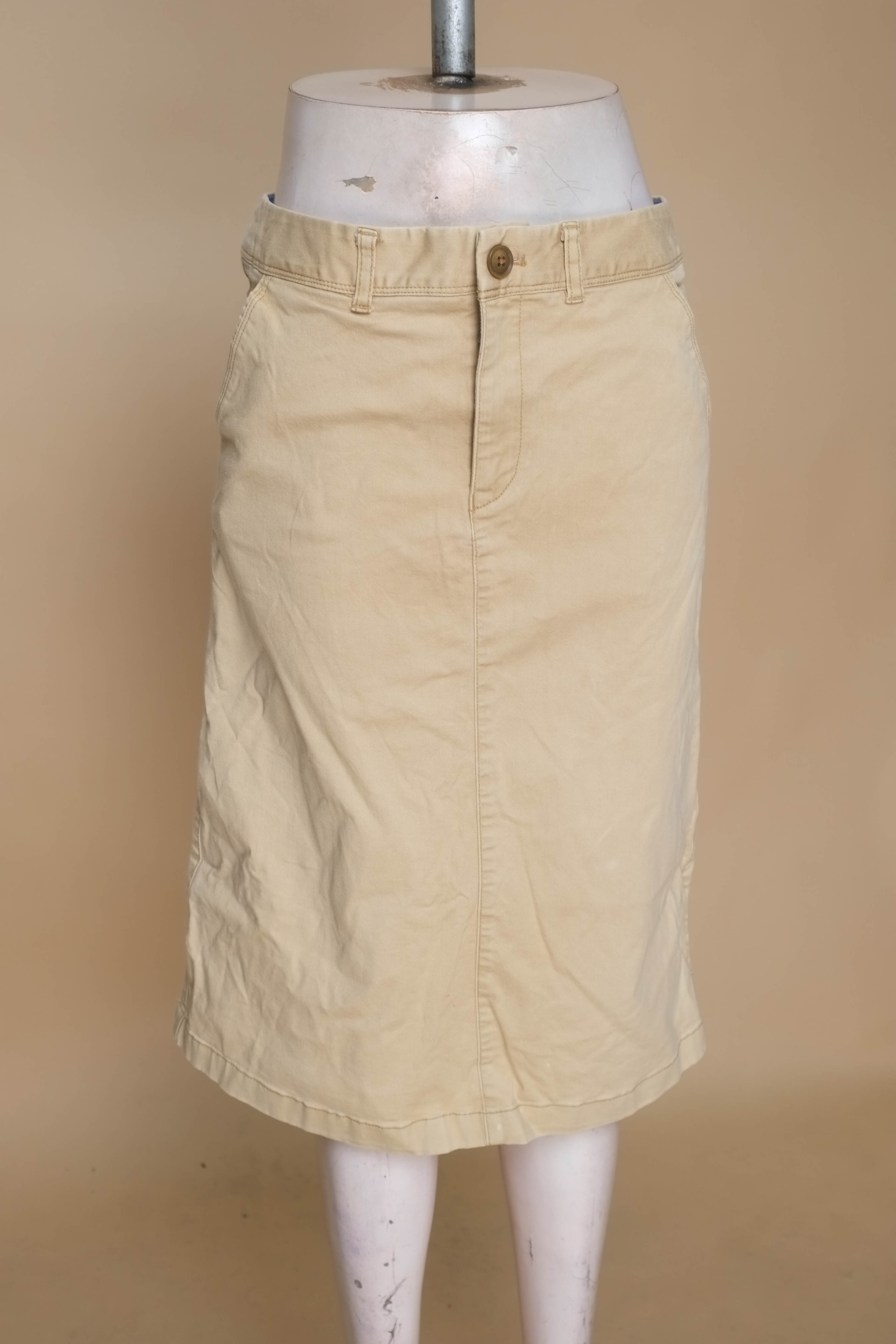 Chân váy kaki be LIMITED EDITION