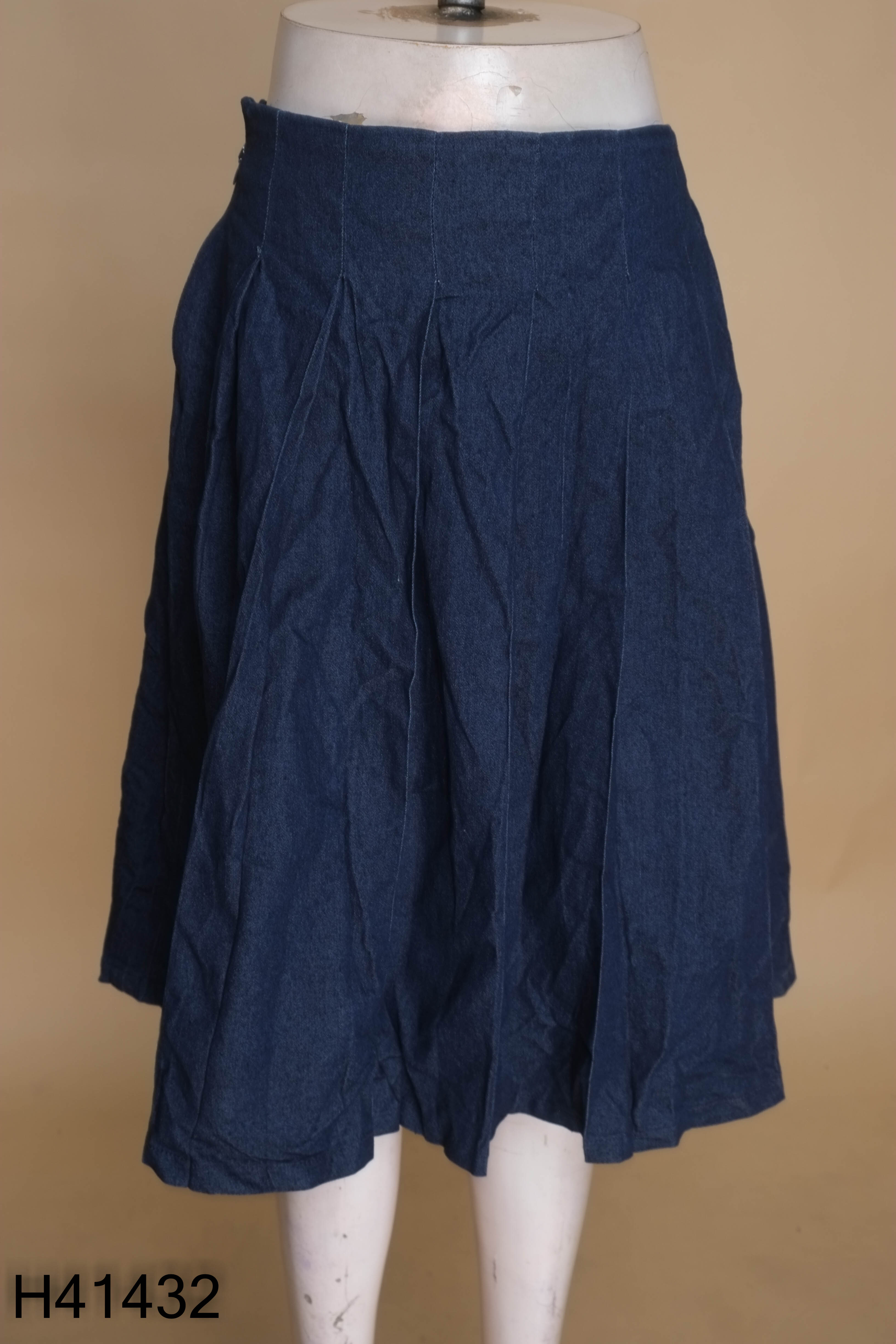 Chân váy jeans xanh MICHI