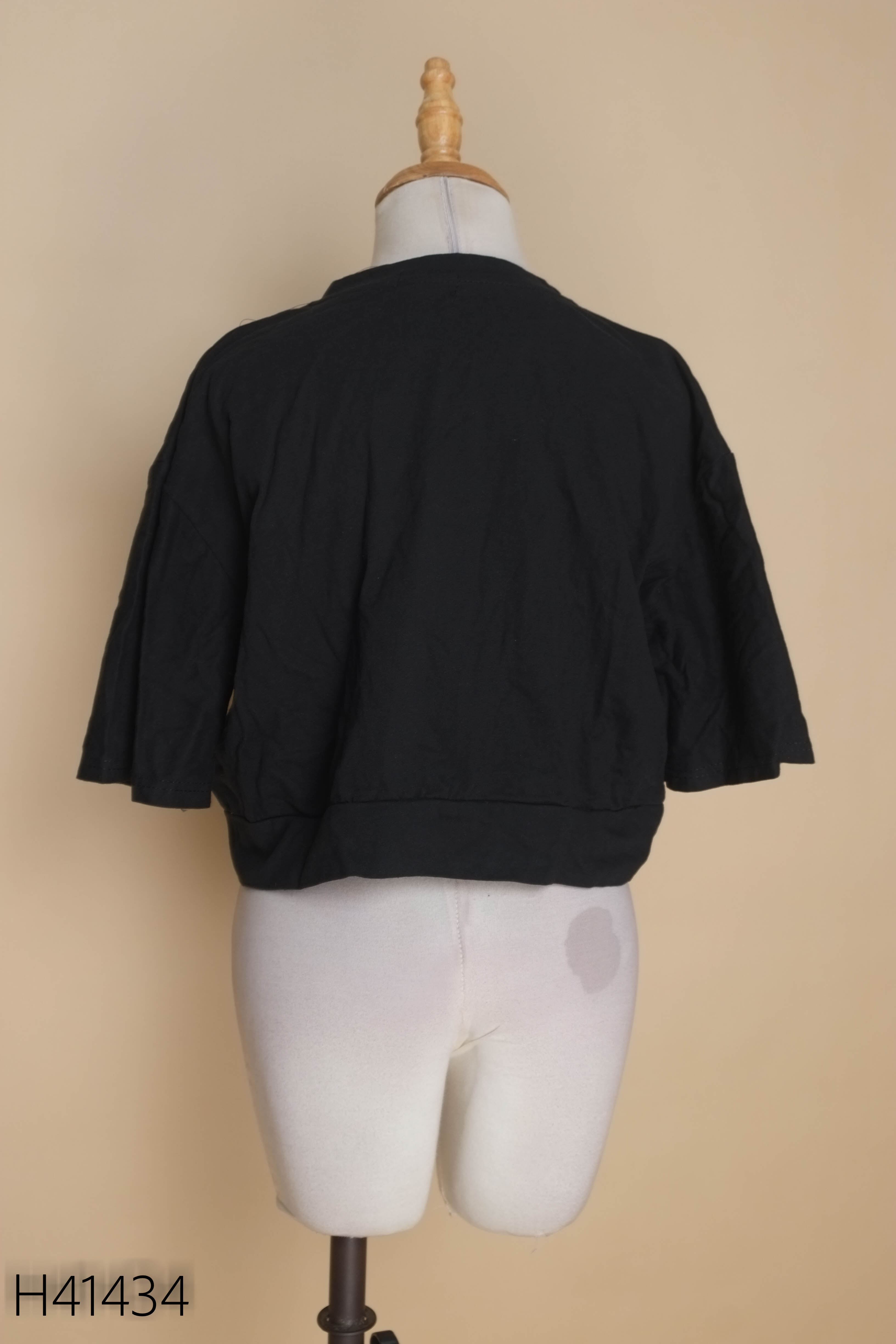 Áo crotop đen OLD NAVY