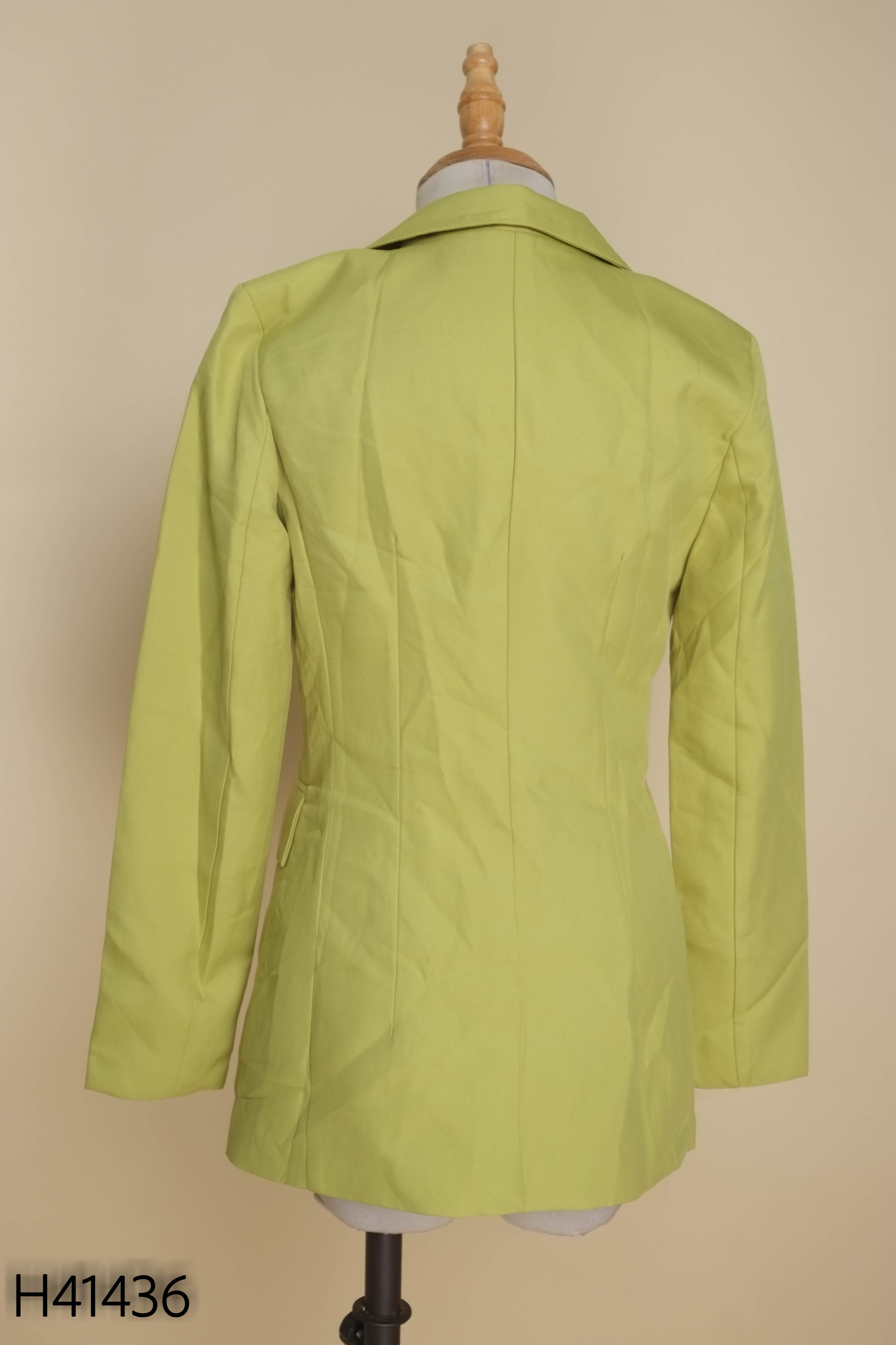 Áo blazer xanh cốm
