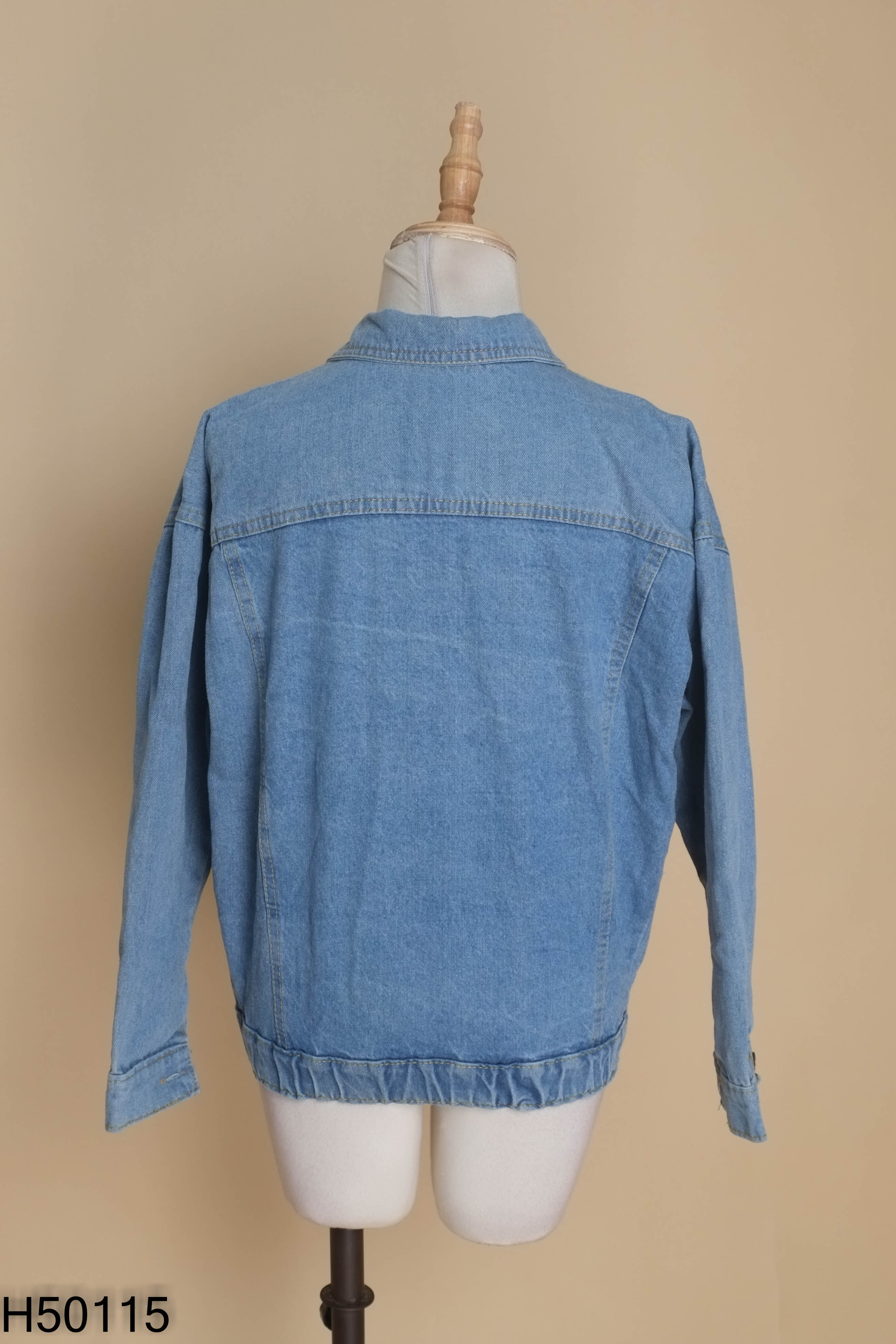 Áo khoác jeans xanh
