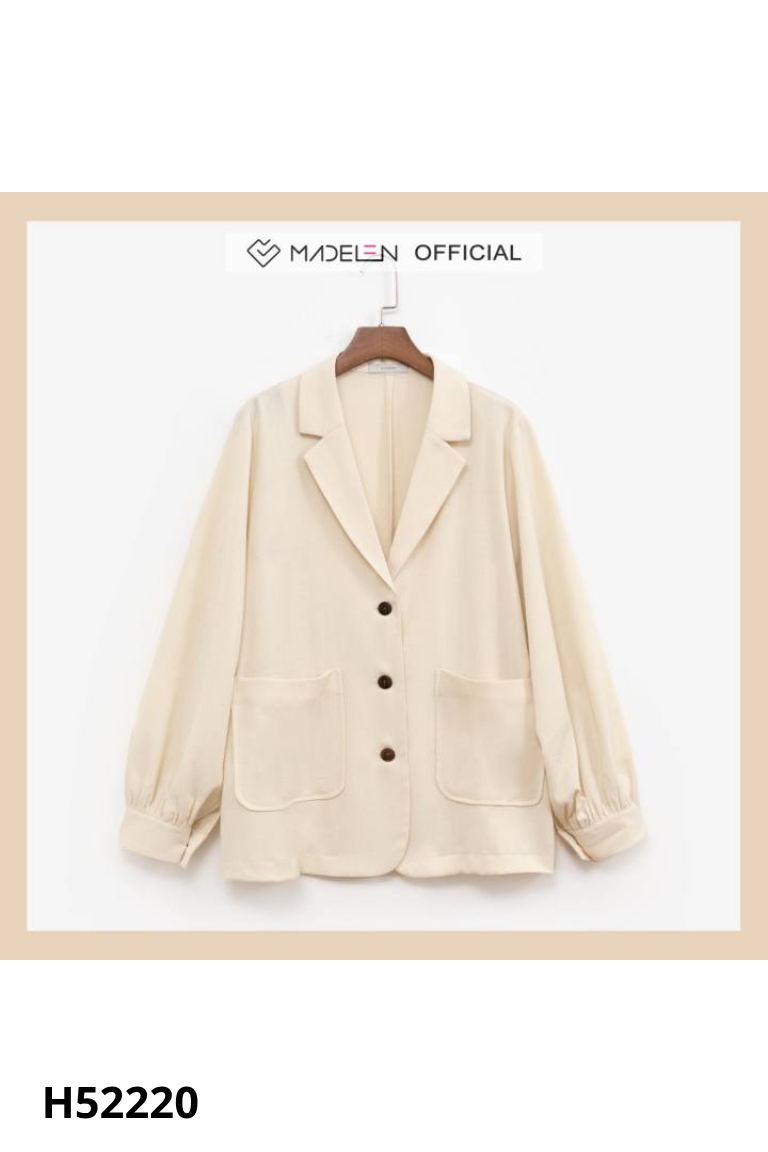 Áo blazer be MADELEN phối túi