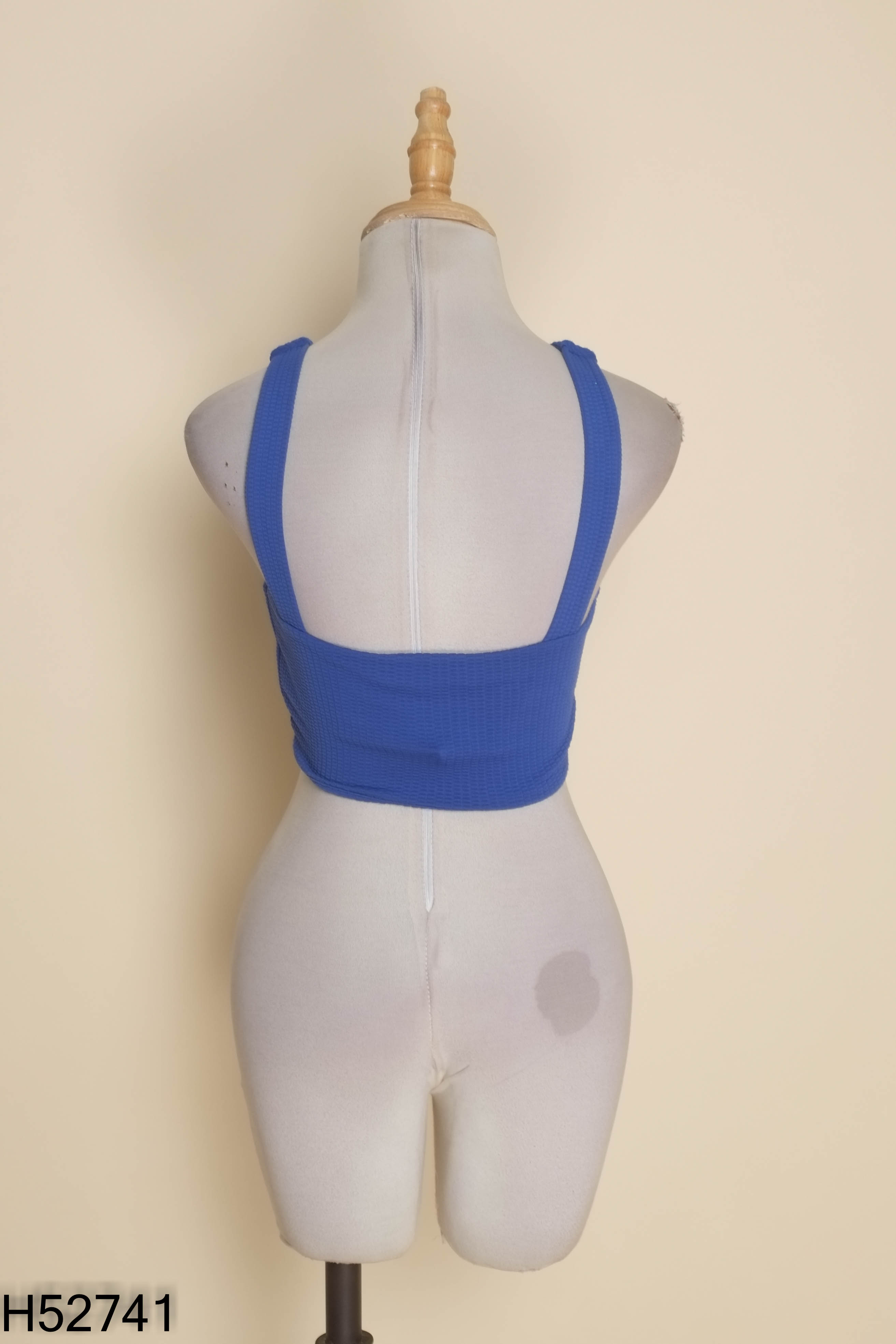 NEWTAG Áo croptop xanh ZARA
