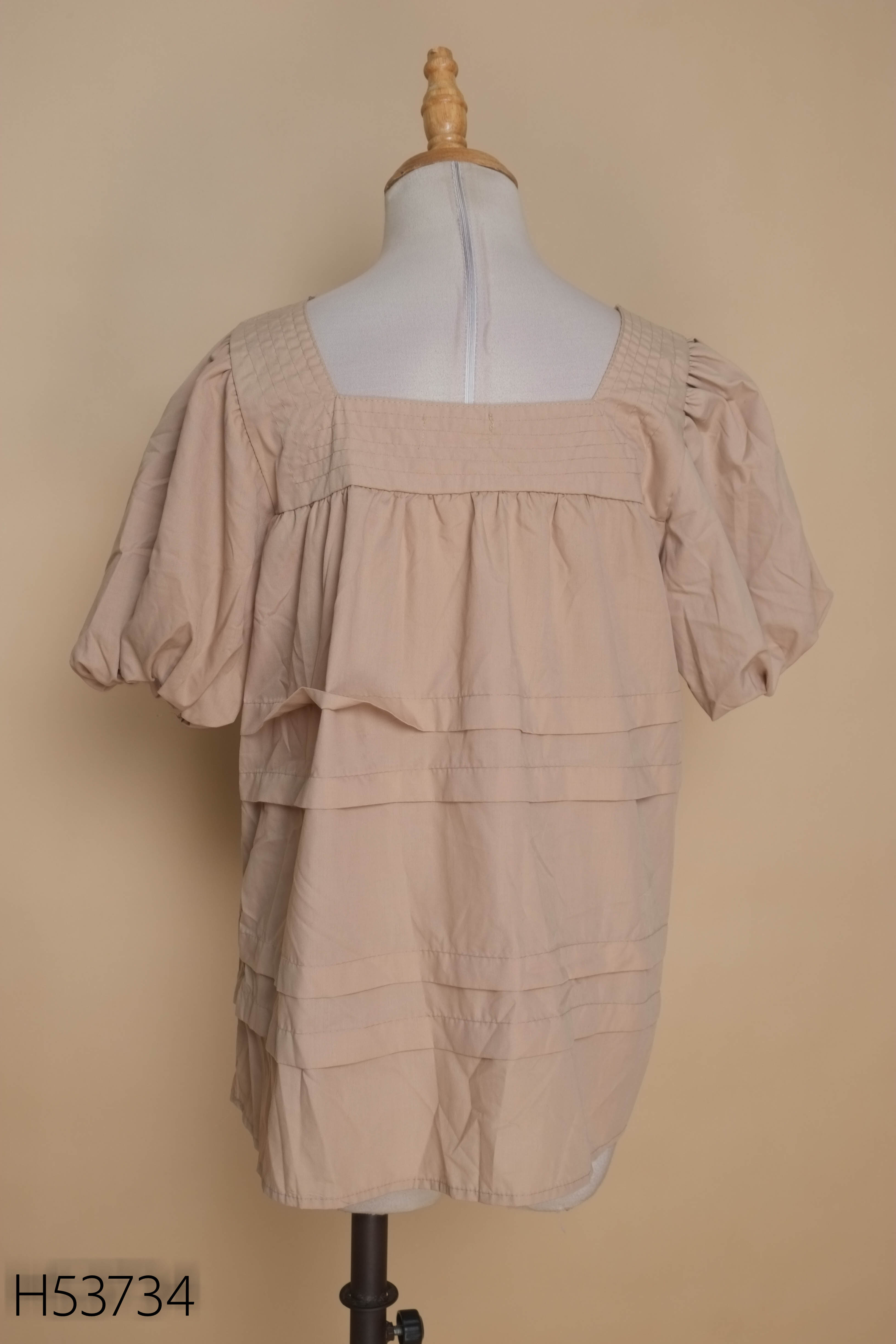 Áo be tay bồng babydoll
