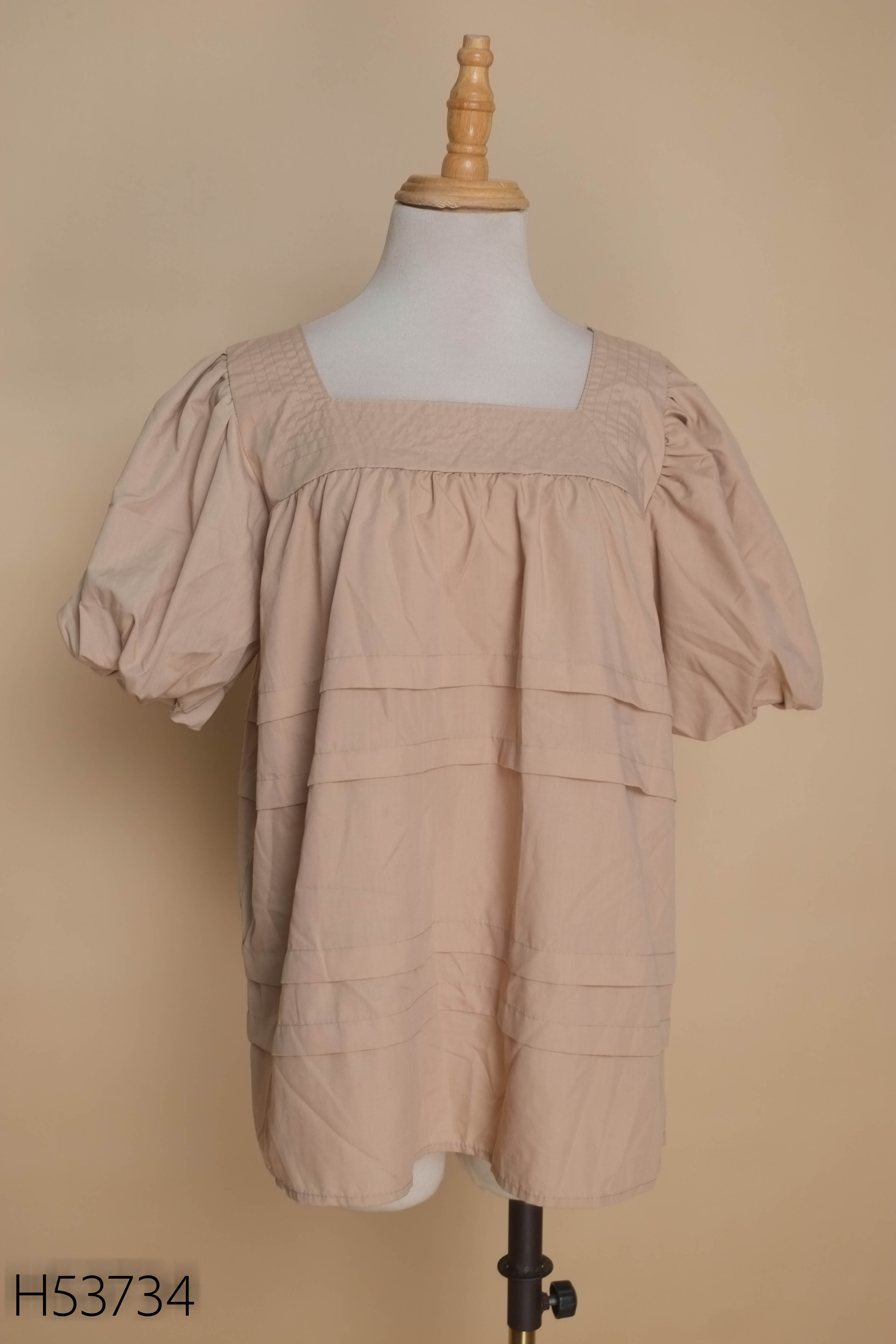 Áo be tay bồng babydoll