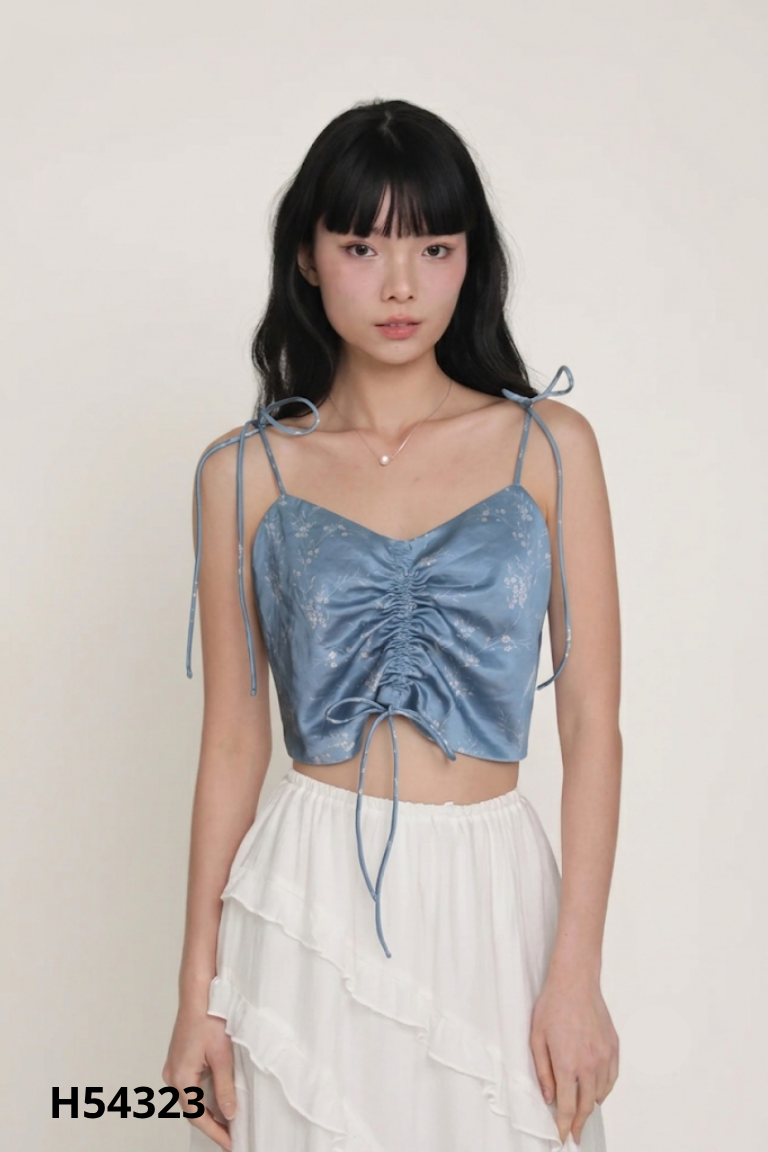 Áo croptop xanh 21FOREVER hai dây