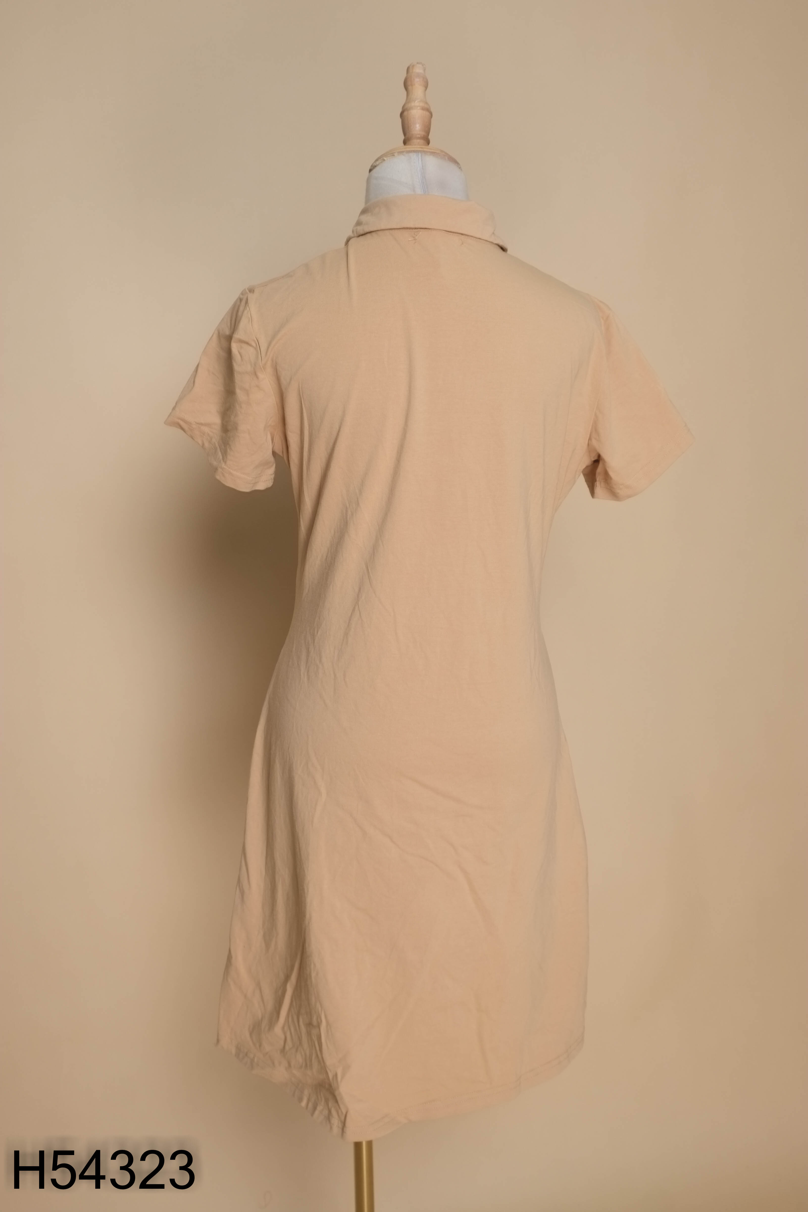 Váy polo be suông họa tiết tim