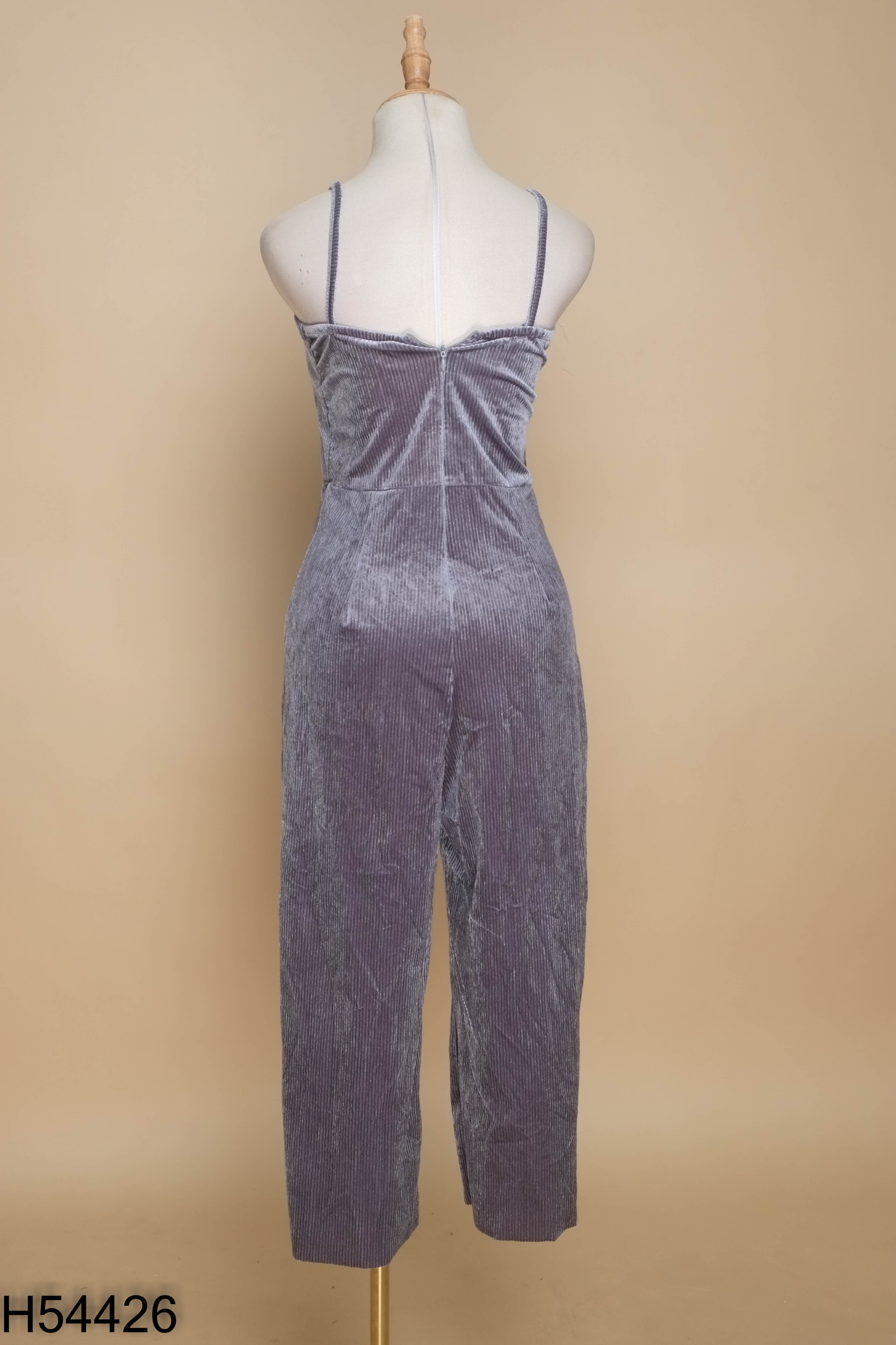 Jumpsuits hai dây xám xanh