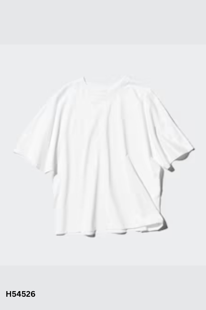 Áo thun UNIQLO trắng trơn