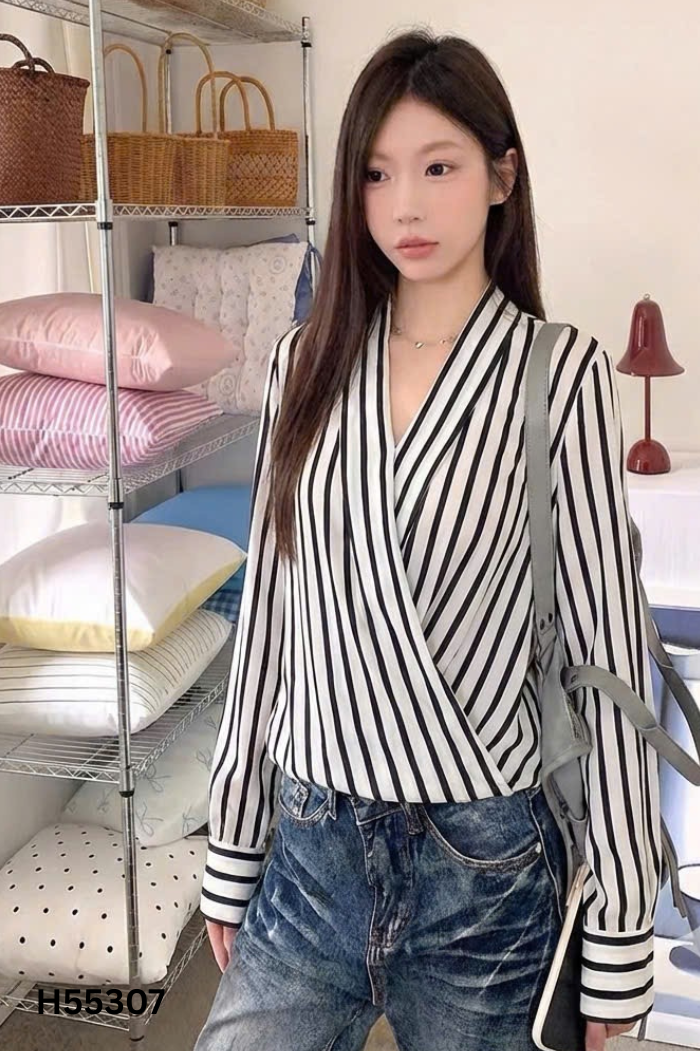 Áo be YUJIAYI sọc đe