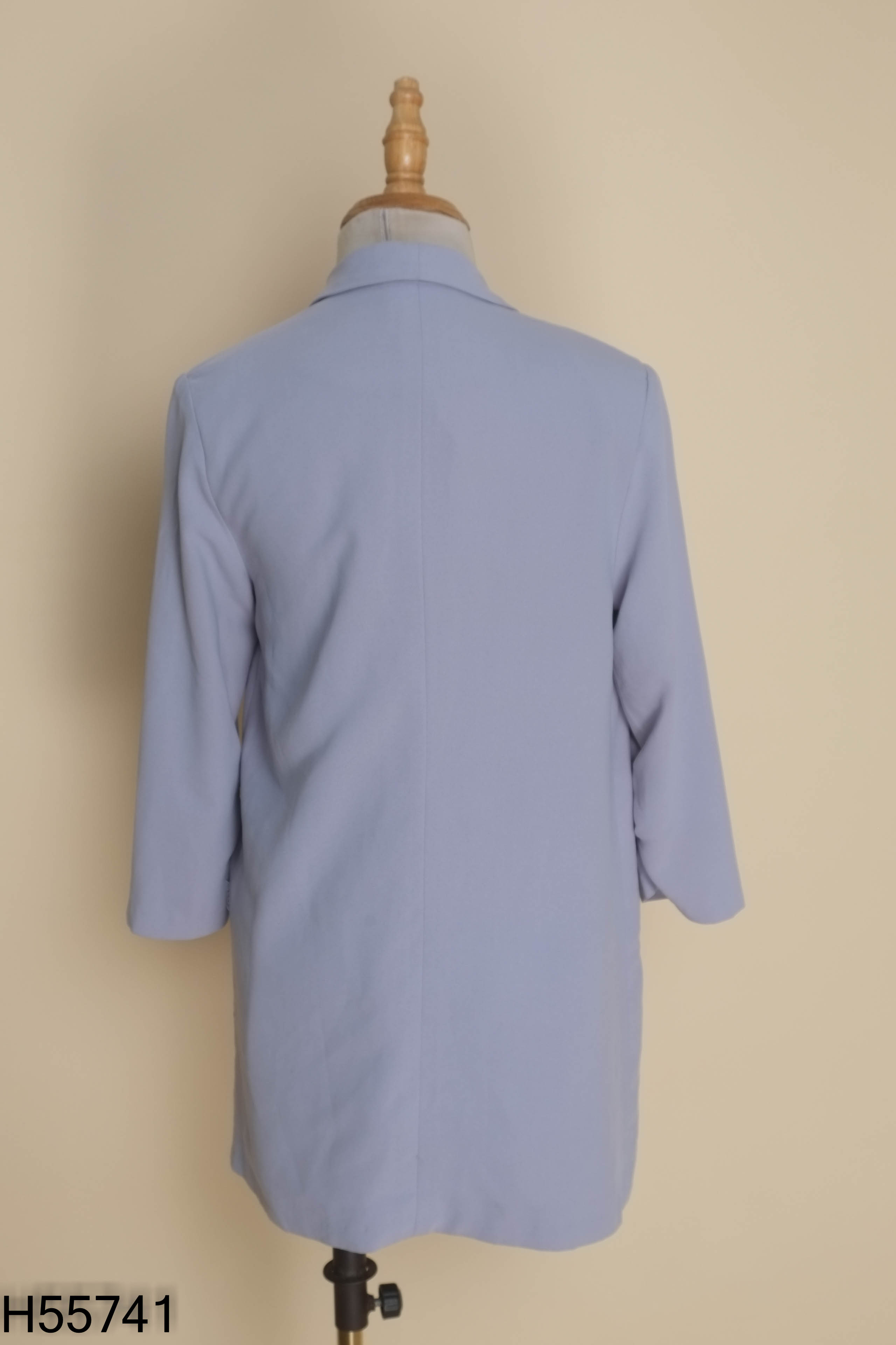 Áo blazer 92 WEAR xanh xám