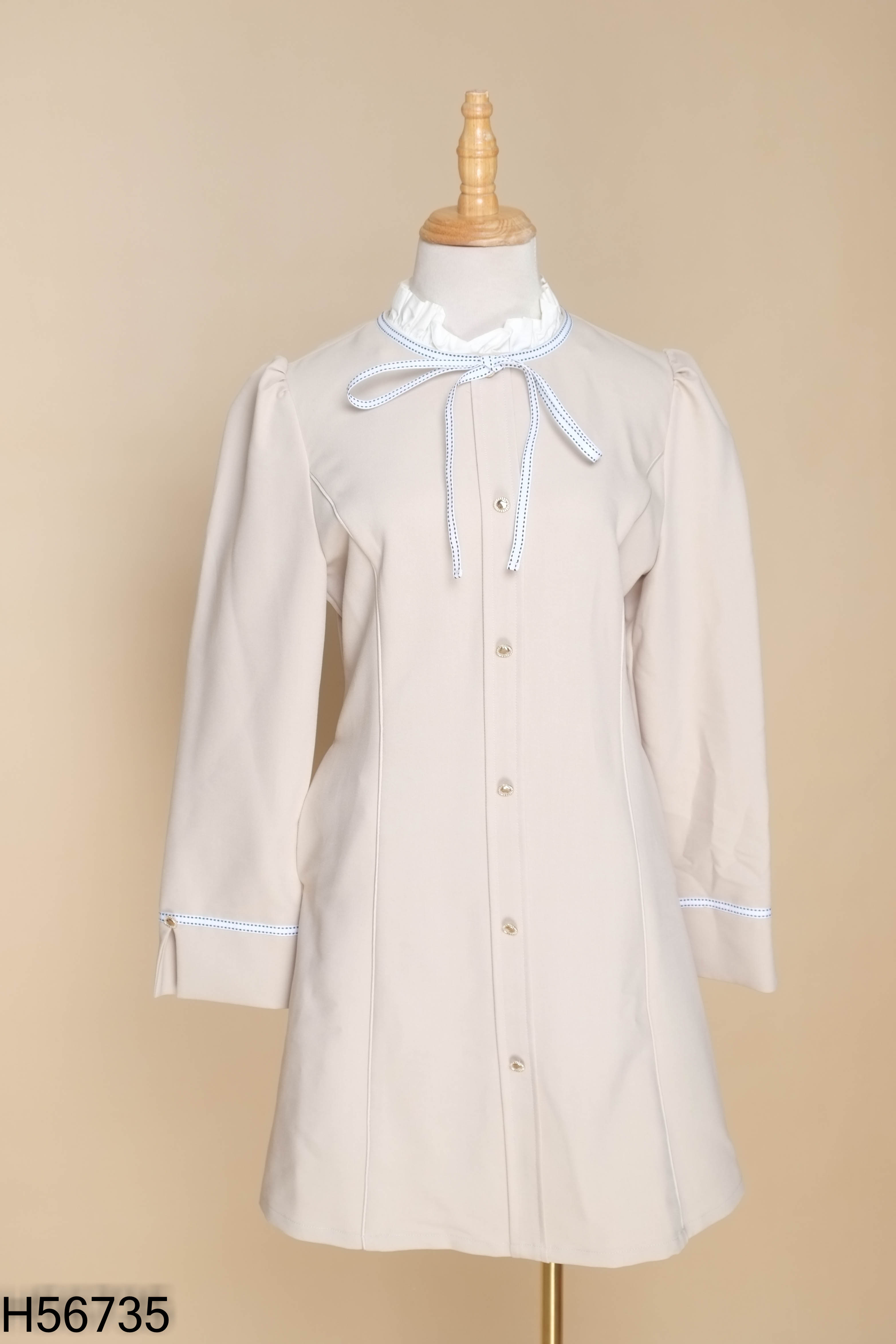 NEWTAG VERA MODA váy be viền ren