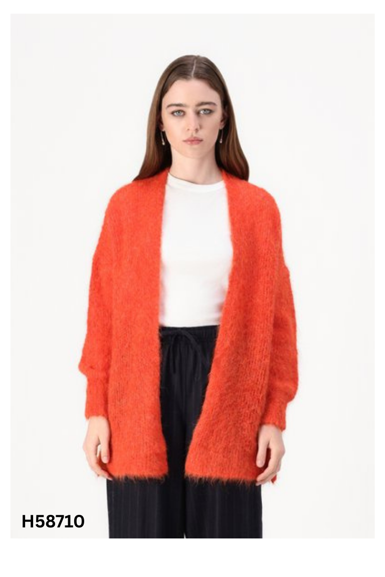 Áo len cardigans cam