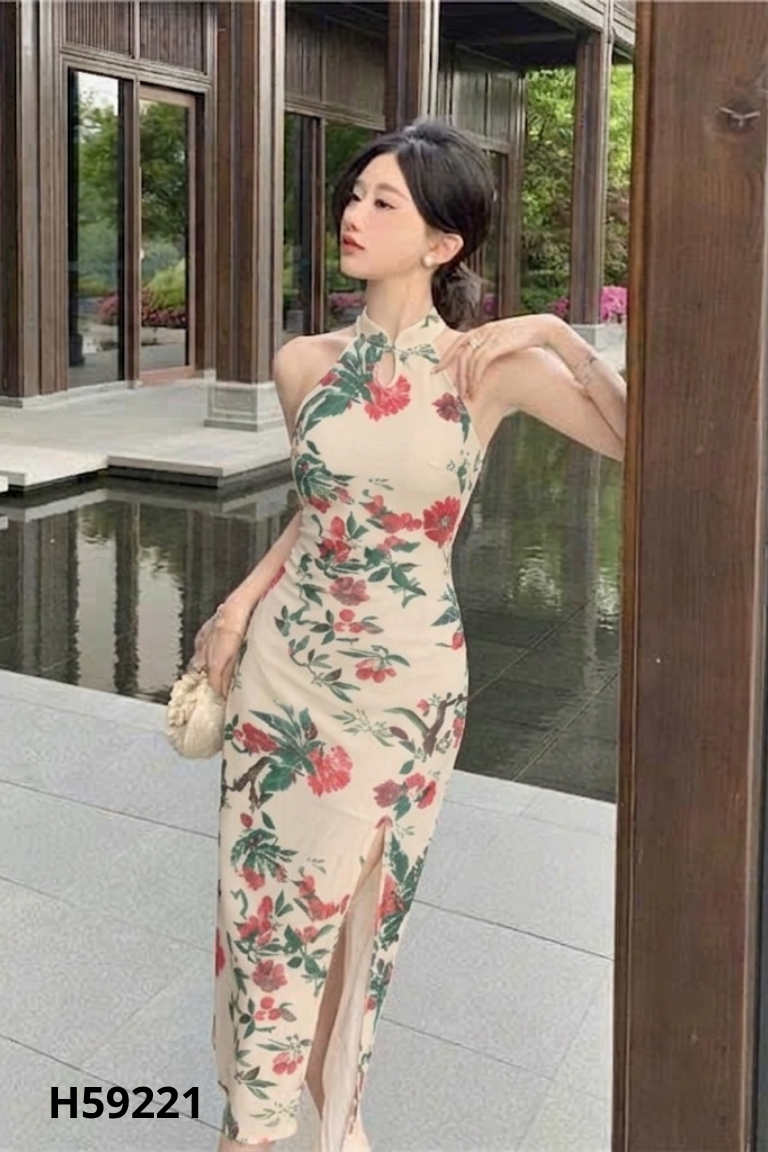 Váy LINH DAN DESIGN be cổ yếm