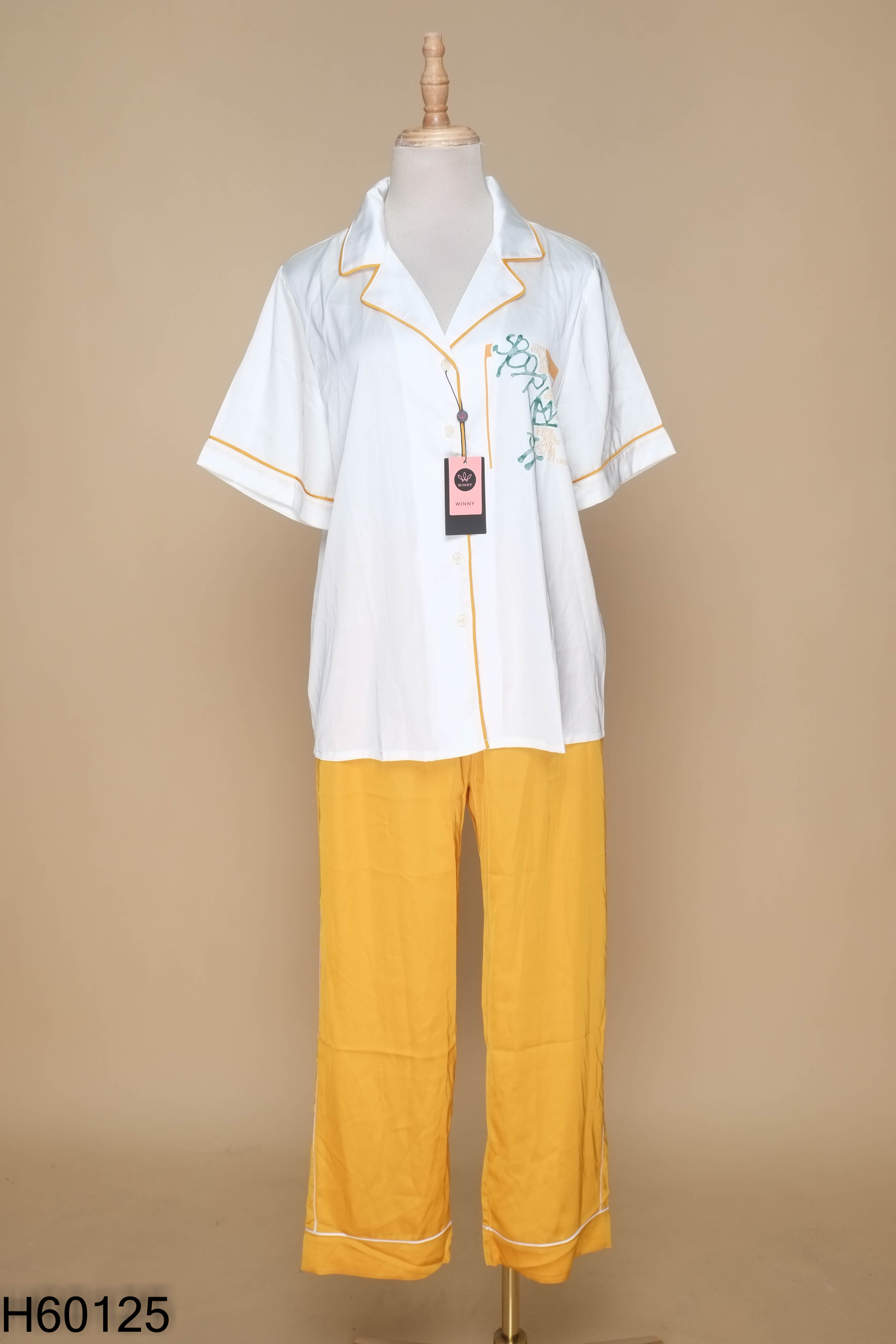 NEWTAG Set WINNY vàng phối trắng