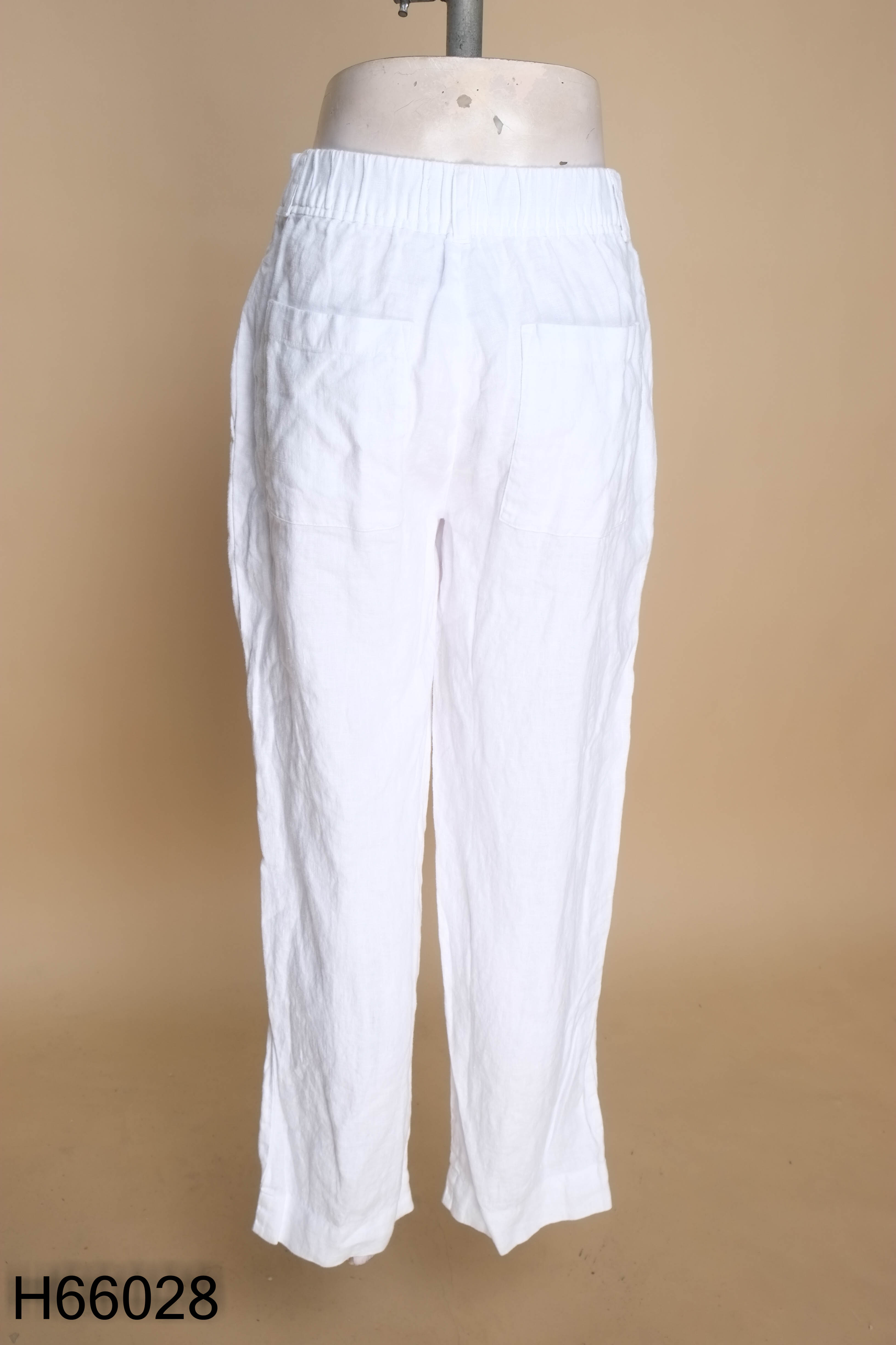 Quần linen BELLA DAHL trắng