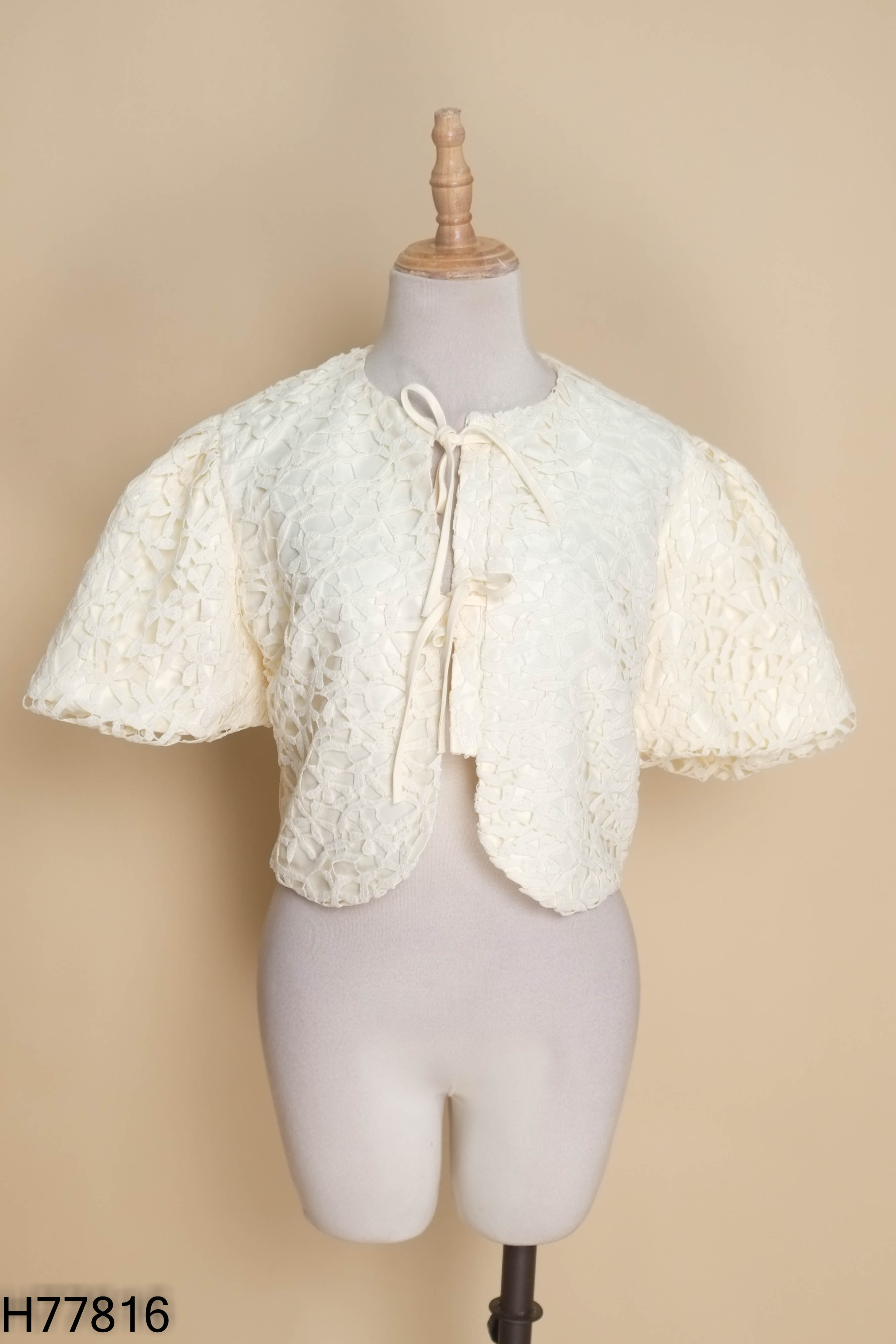 NEWTAG Áo ren be LINLY STORE tay phồng