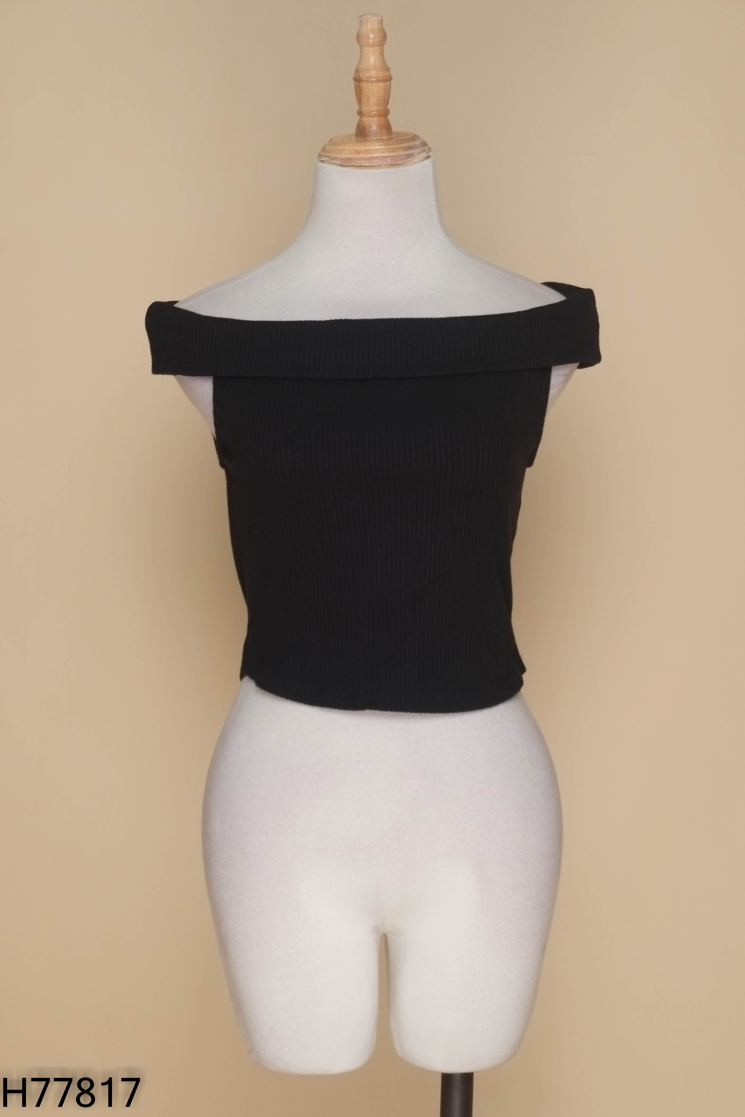 Áo trễ vai ZARA đen