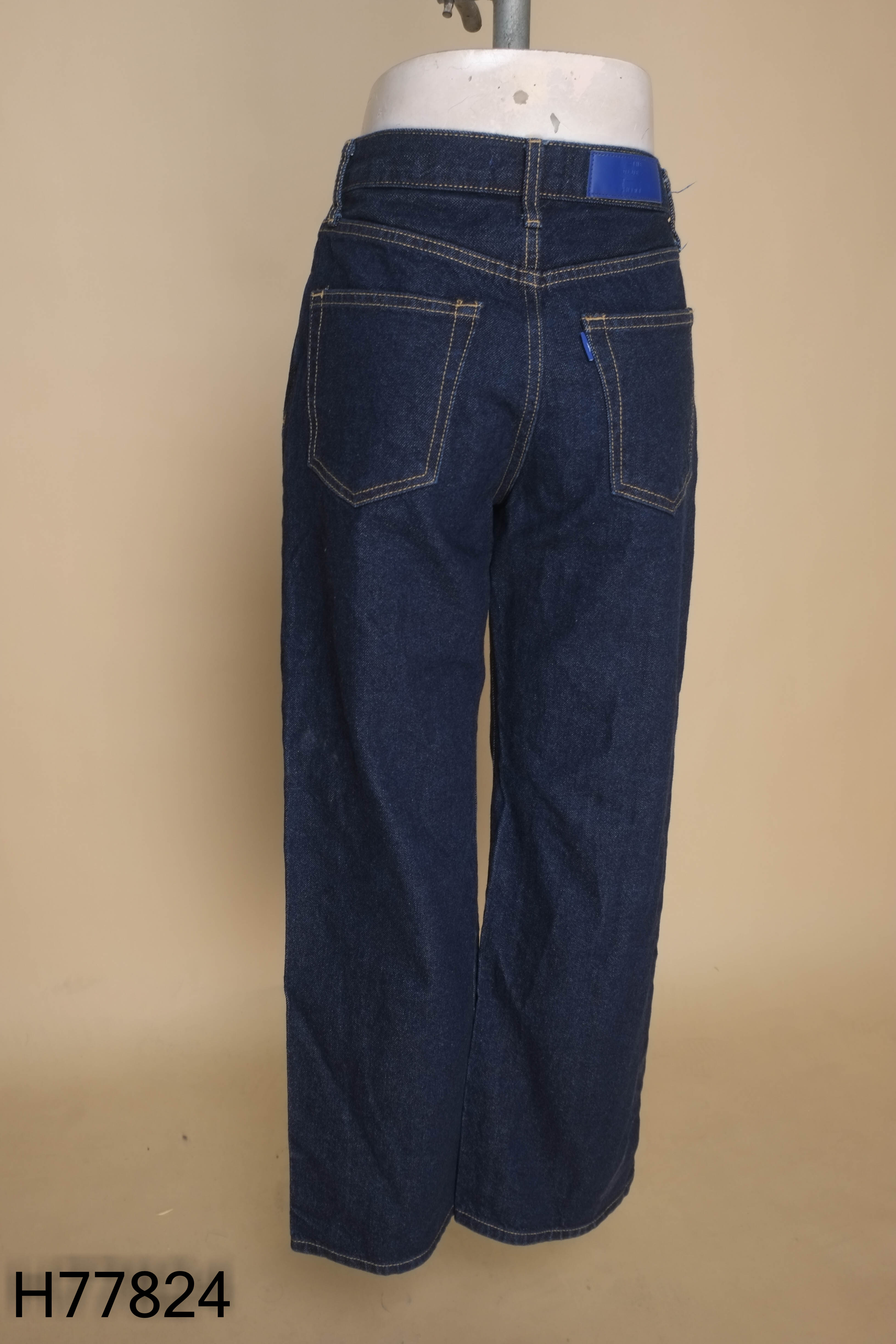 Quần jeans THE BLUE T-SHIRTS xanh trơn
