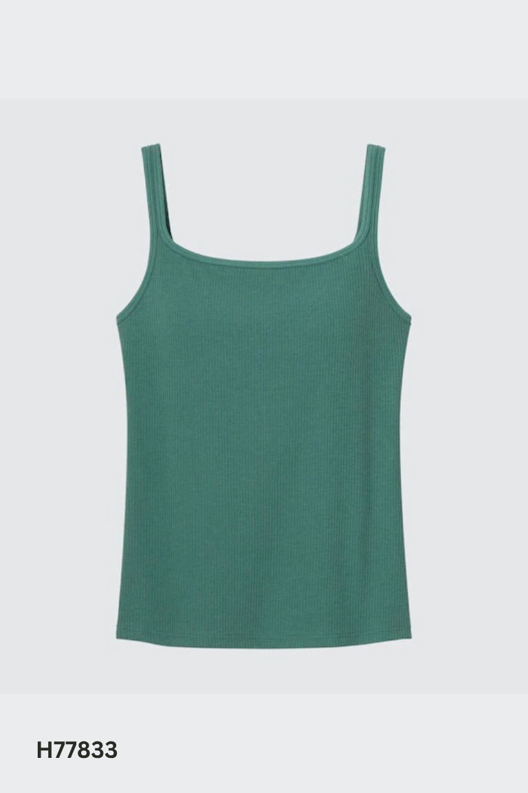 Áo sát nách UNIQLO xanh