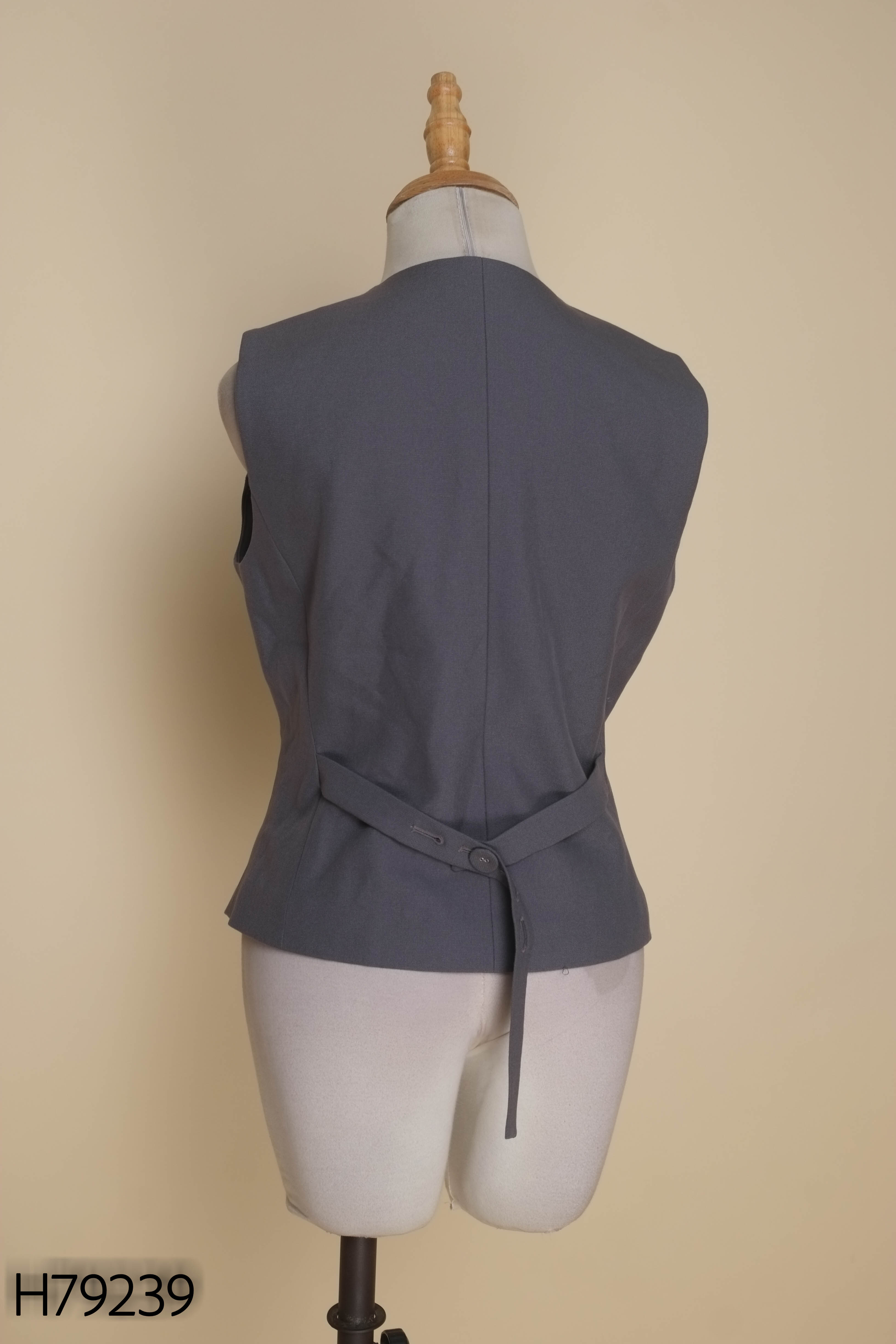 Áo vest LALALAND xám trơn