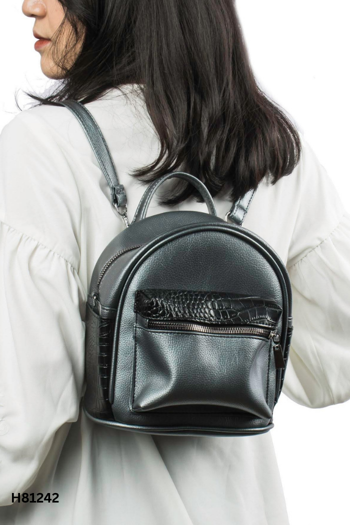 Balo mini NGAOS xám