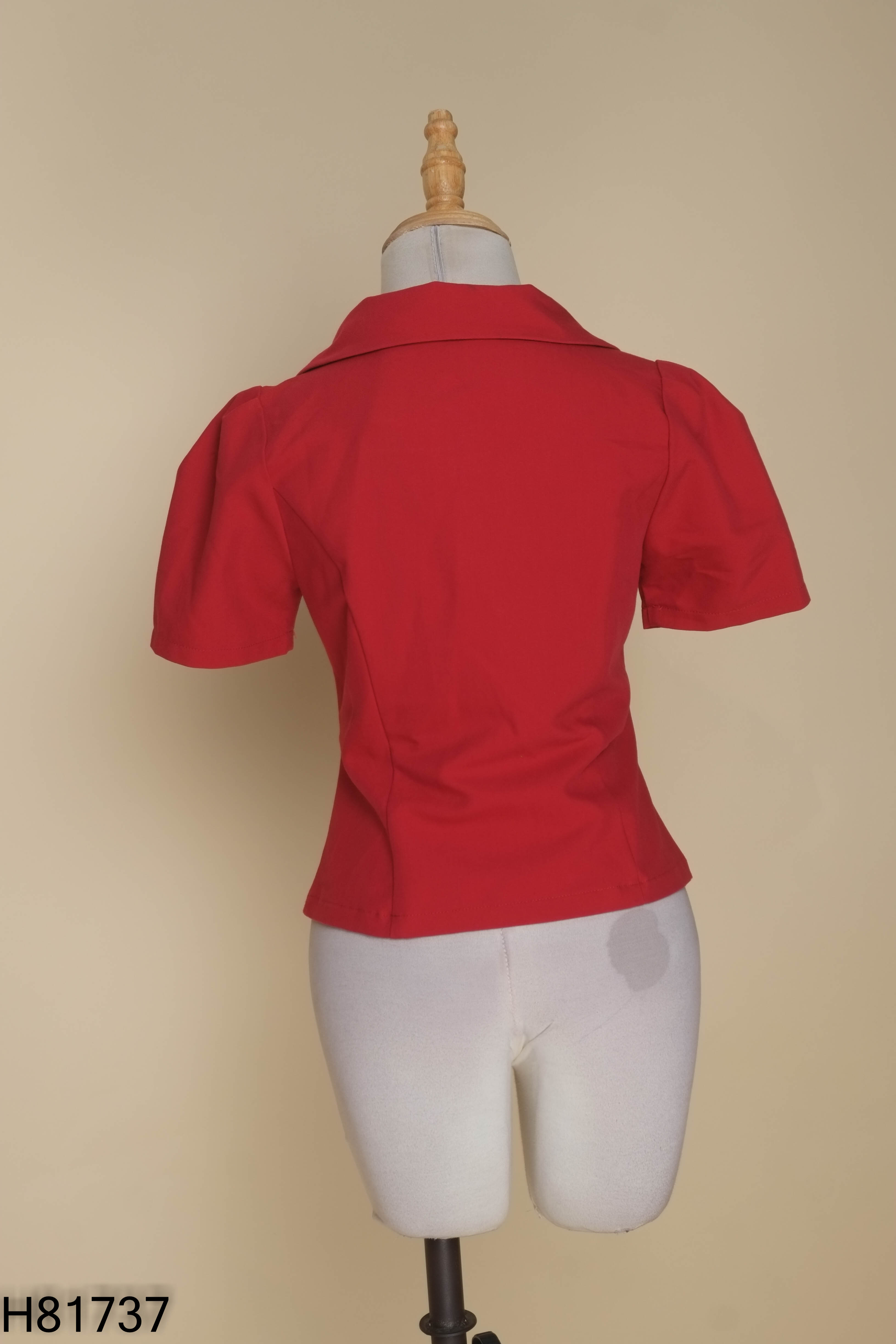 Áo đỏ HG FASHION đính nơ