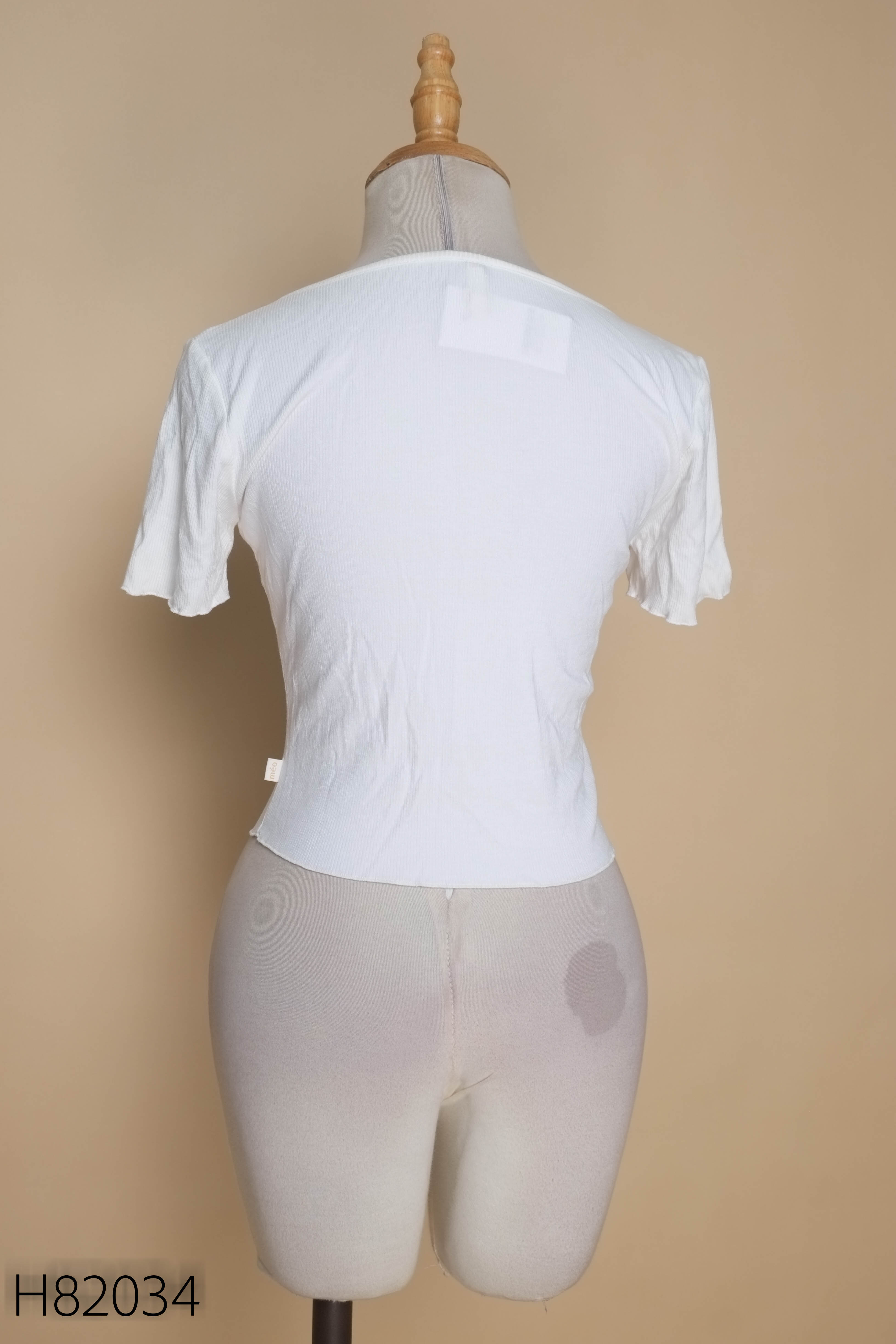 Áo trắng MEO fom babytee