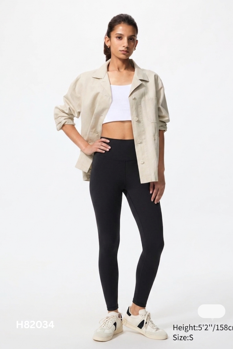 Quần UNIQLO leggings đen