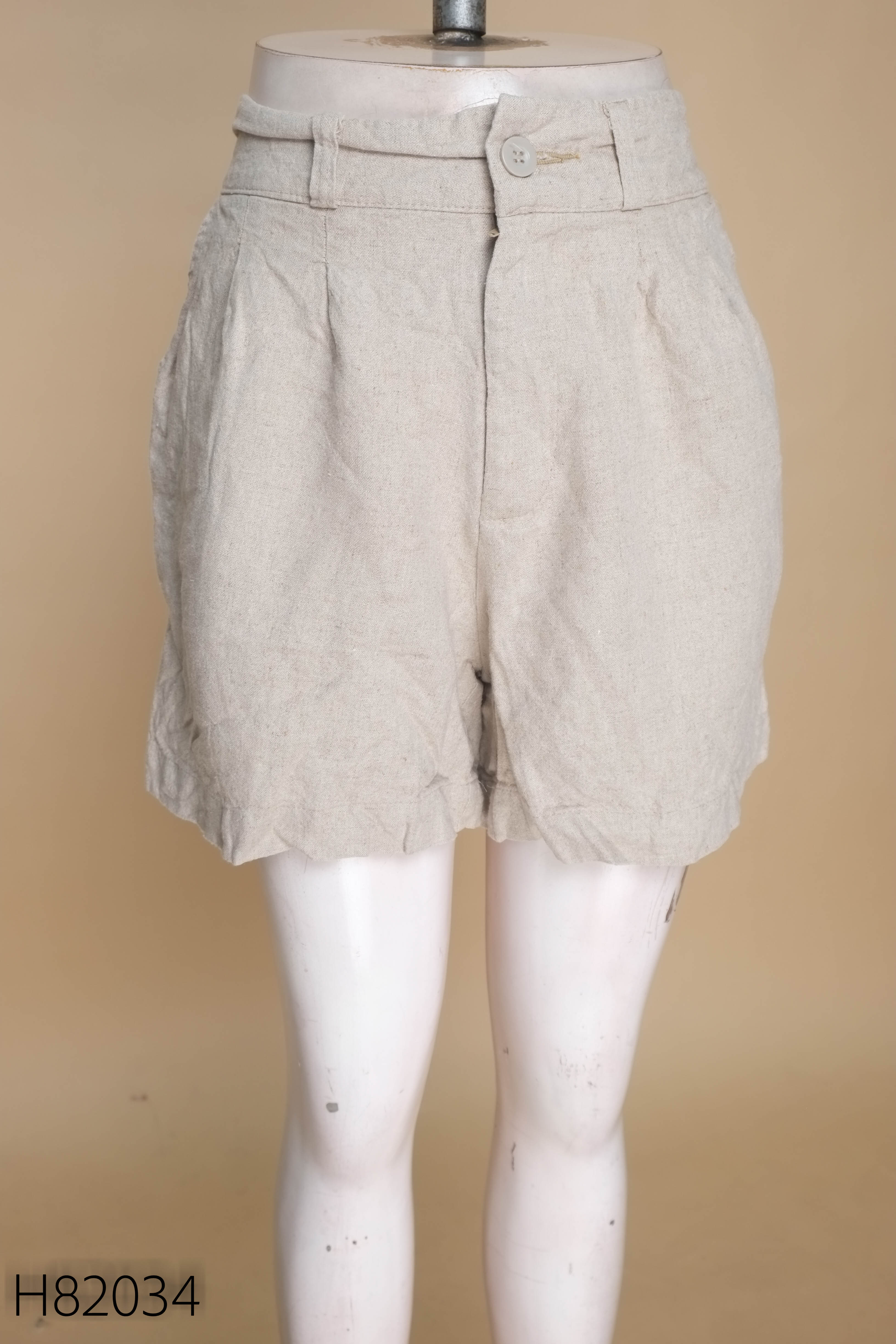 Quần shorts be thô trơn