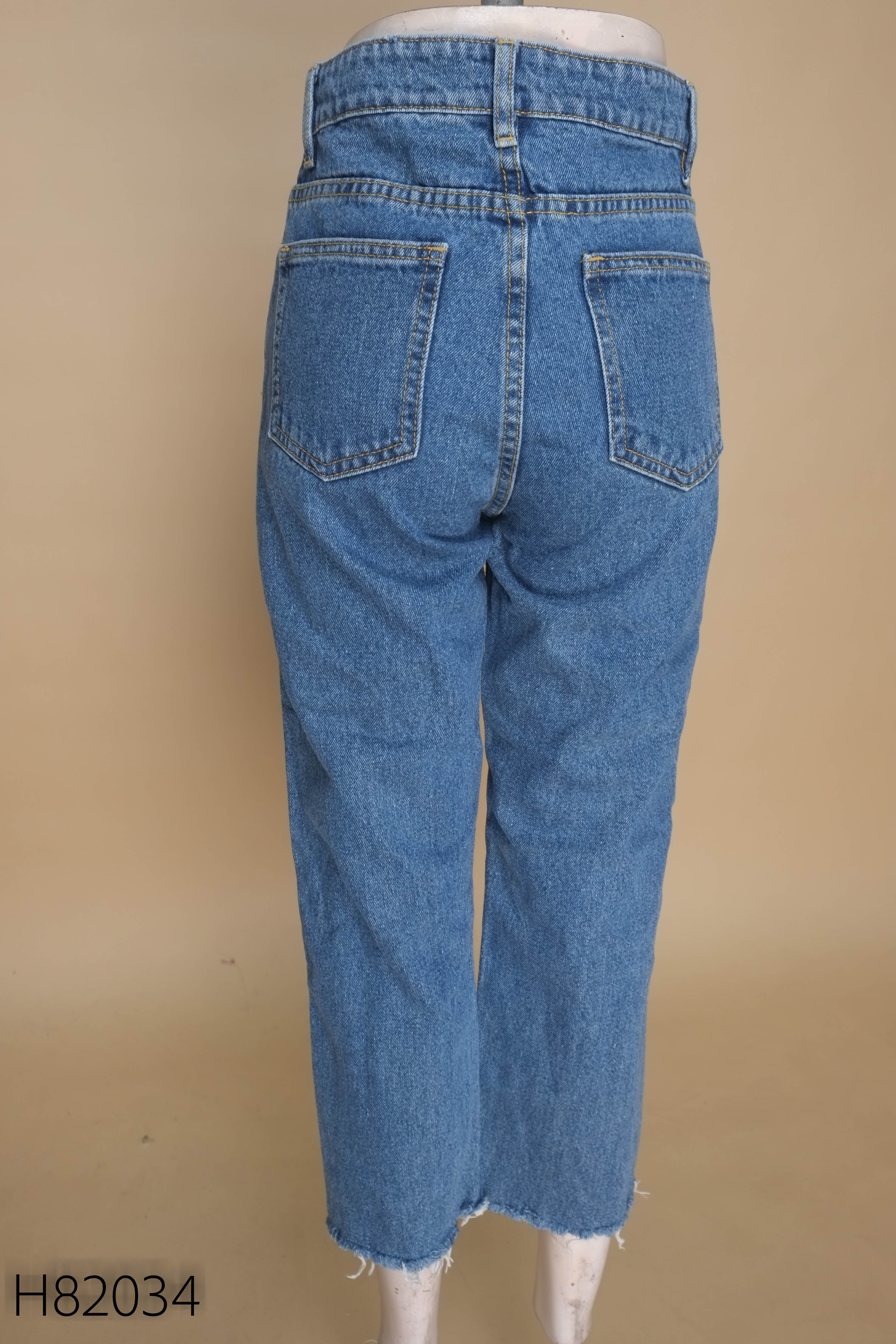 Quần jeans TOPSHOP xanh