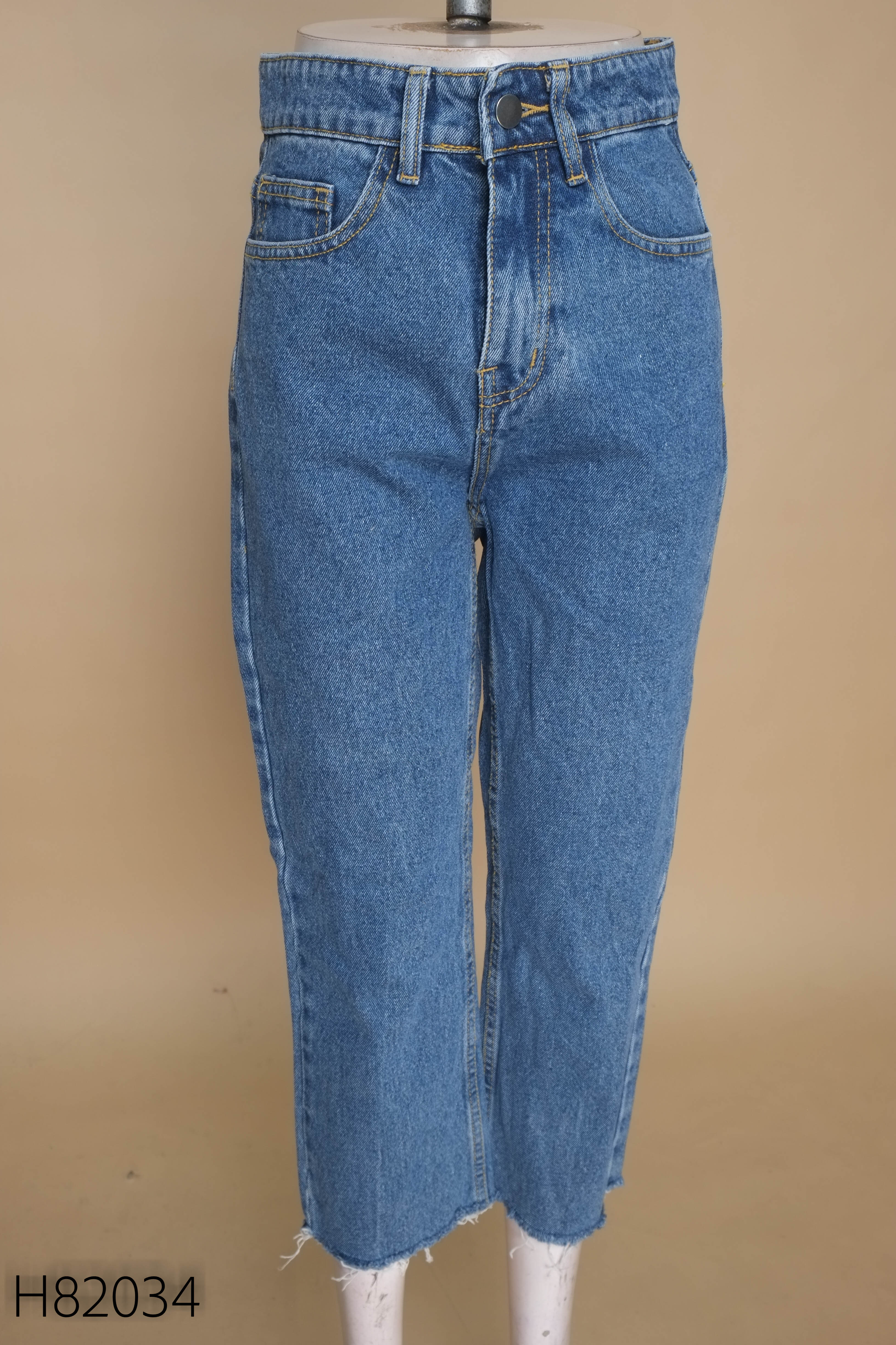 Quần jeans TOPSHOP xanh