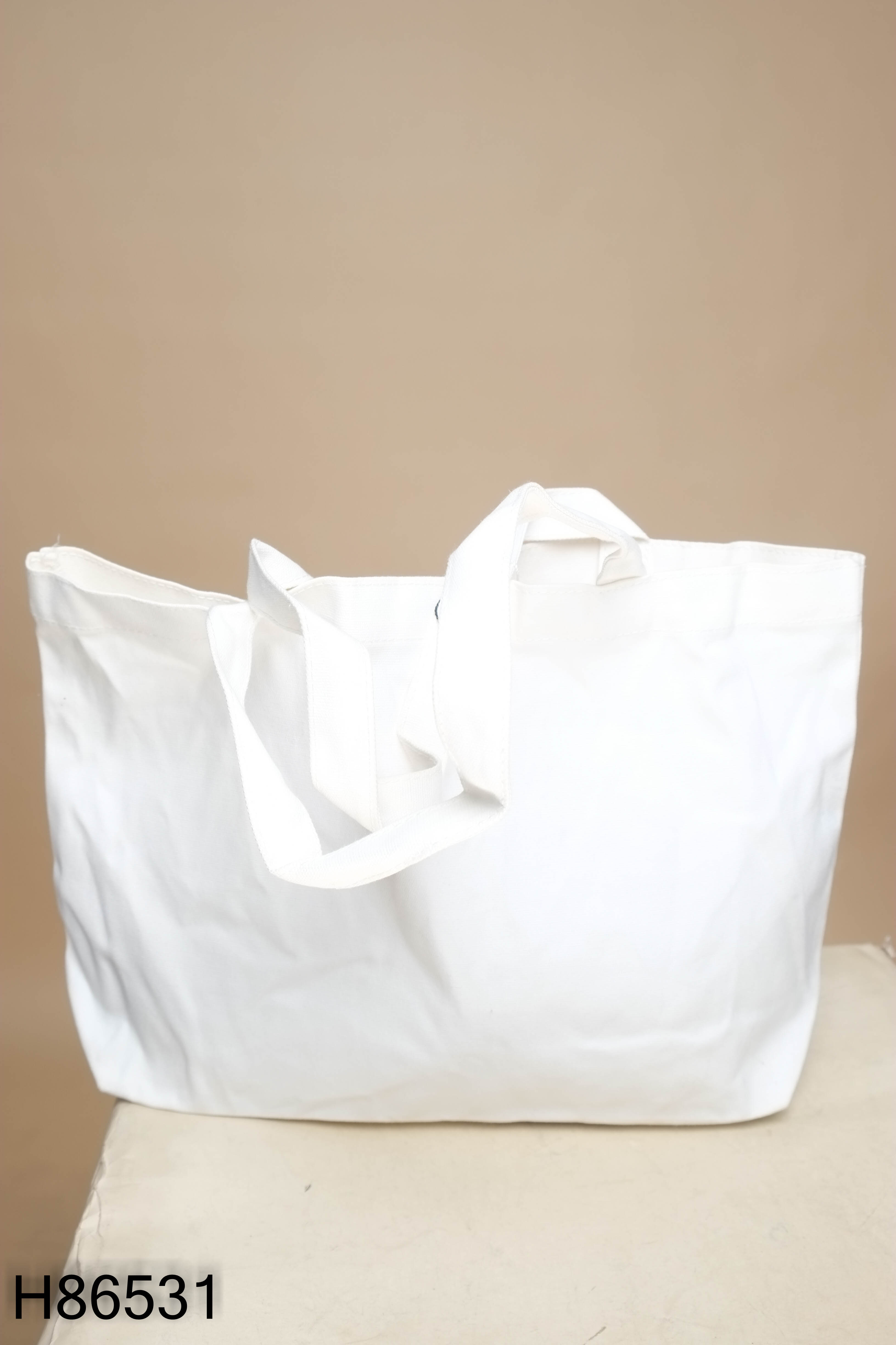 Túi tote trắng hình Hello Kitty