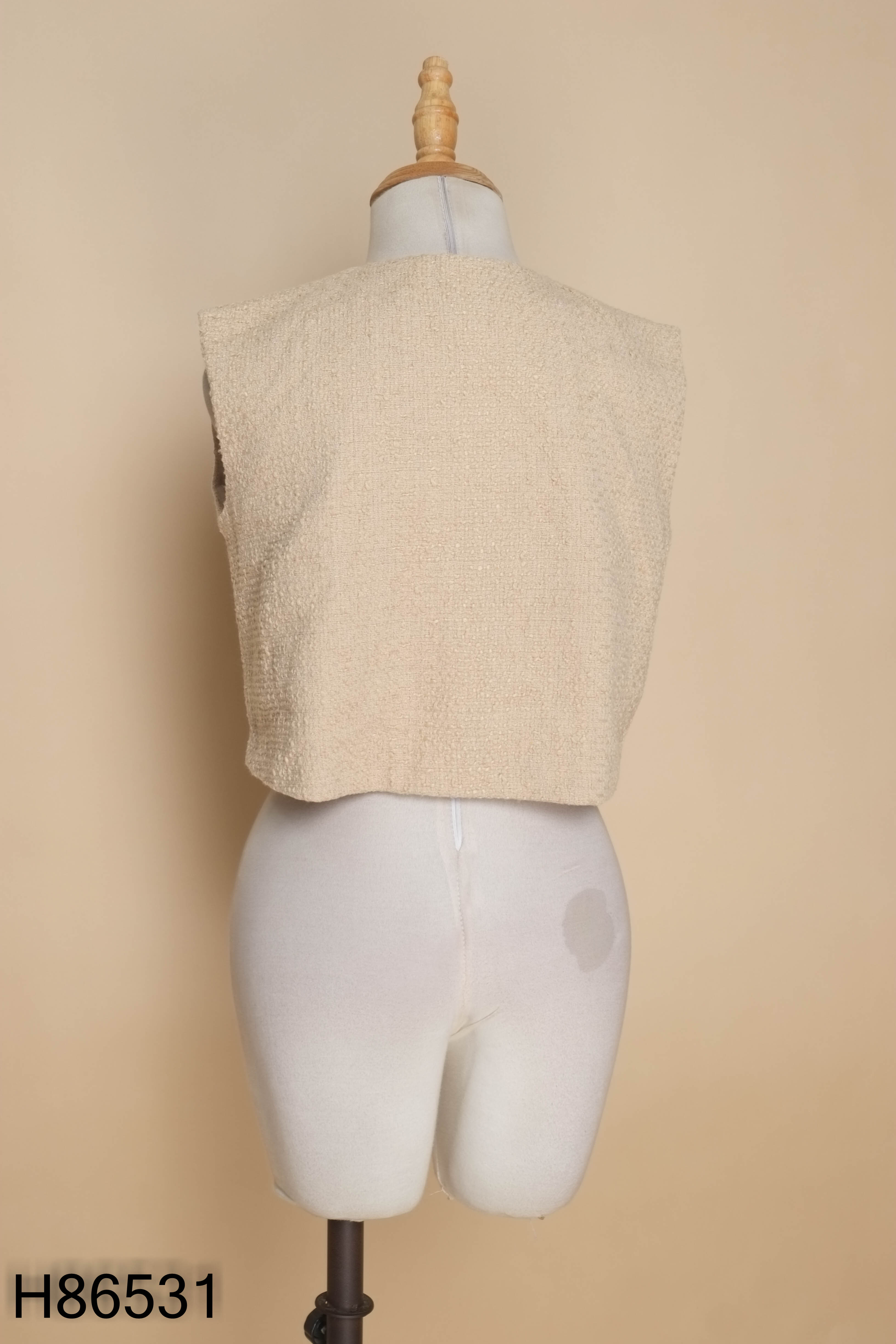 Áo gile MIXXO be phối cúc
