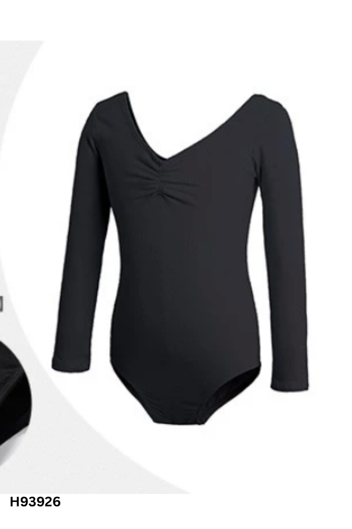 Bodysuit đen trơn KIDS