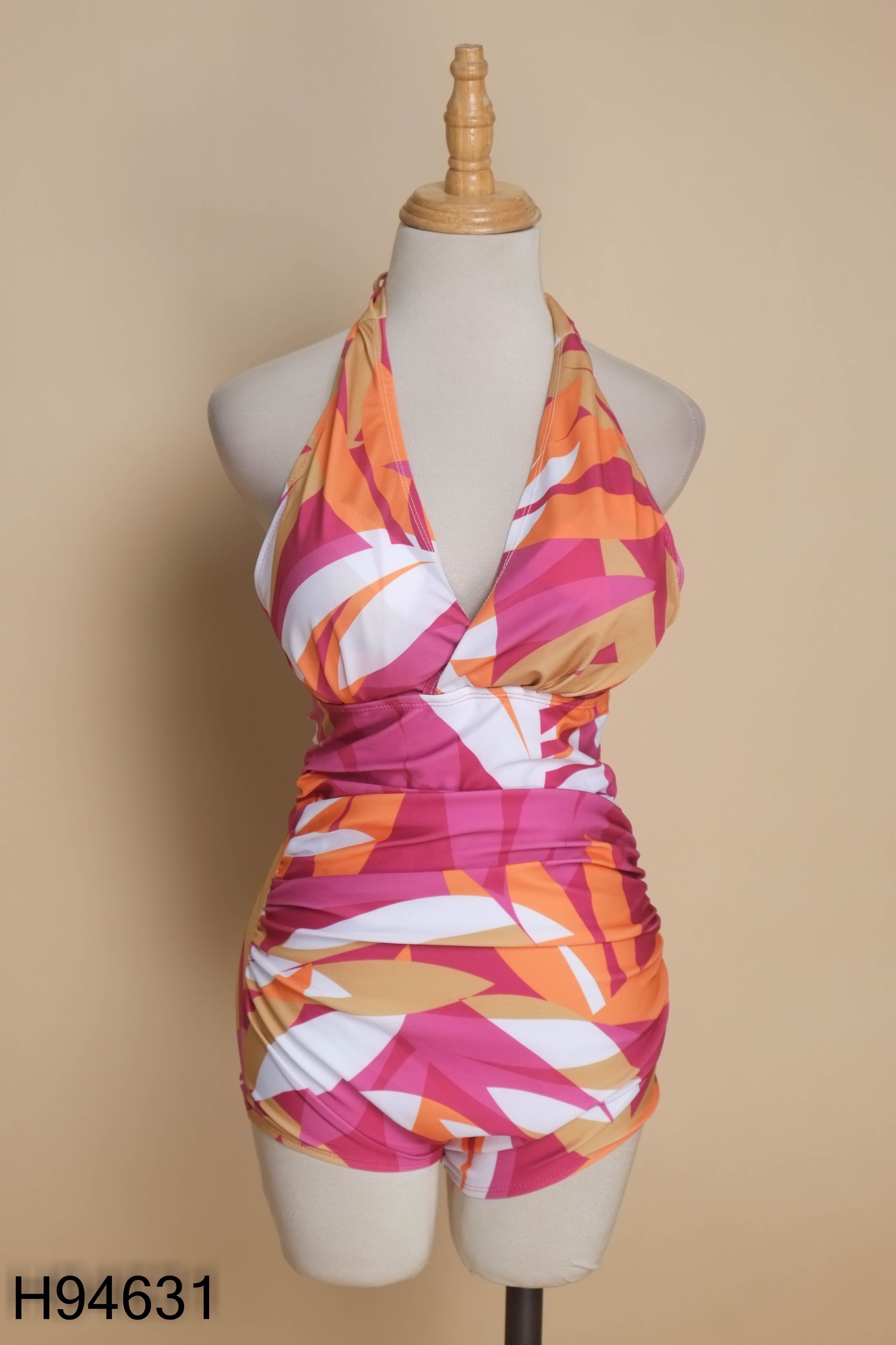 Jumpsuits hồng họa tiết
