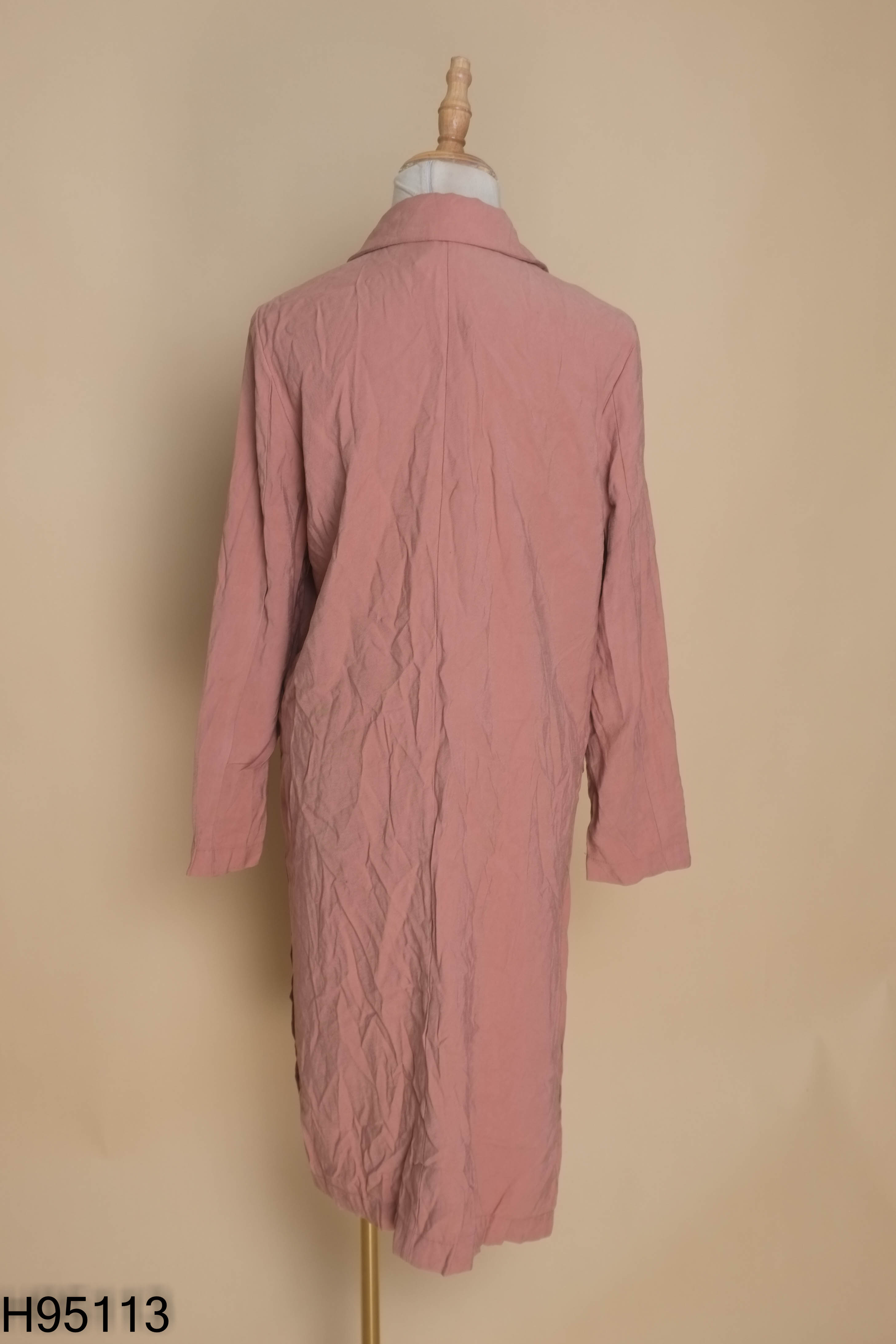Áo khoác dài nâu