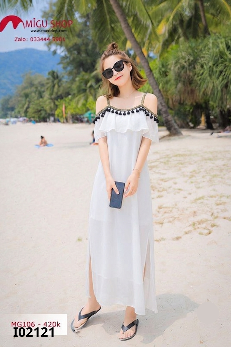 Váy voan be phối đen
