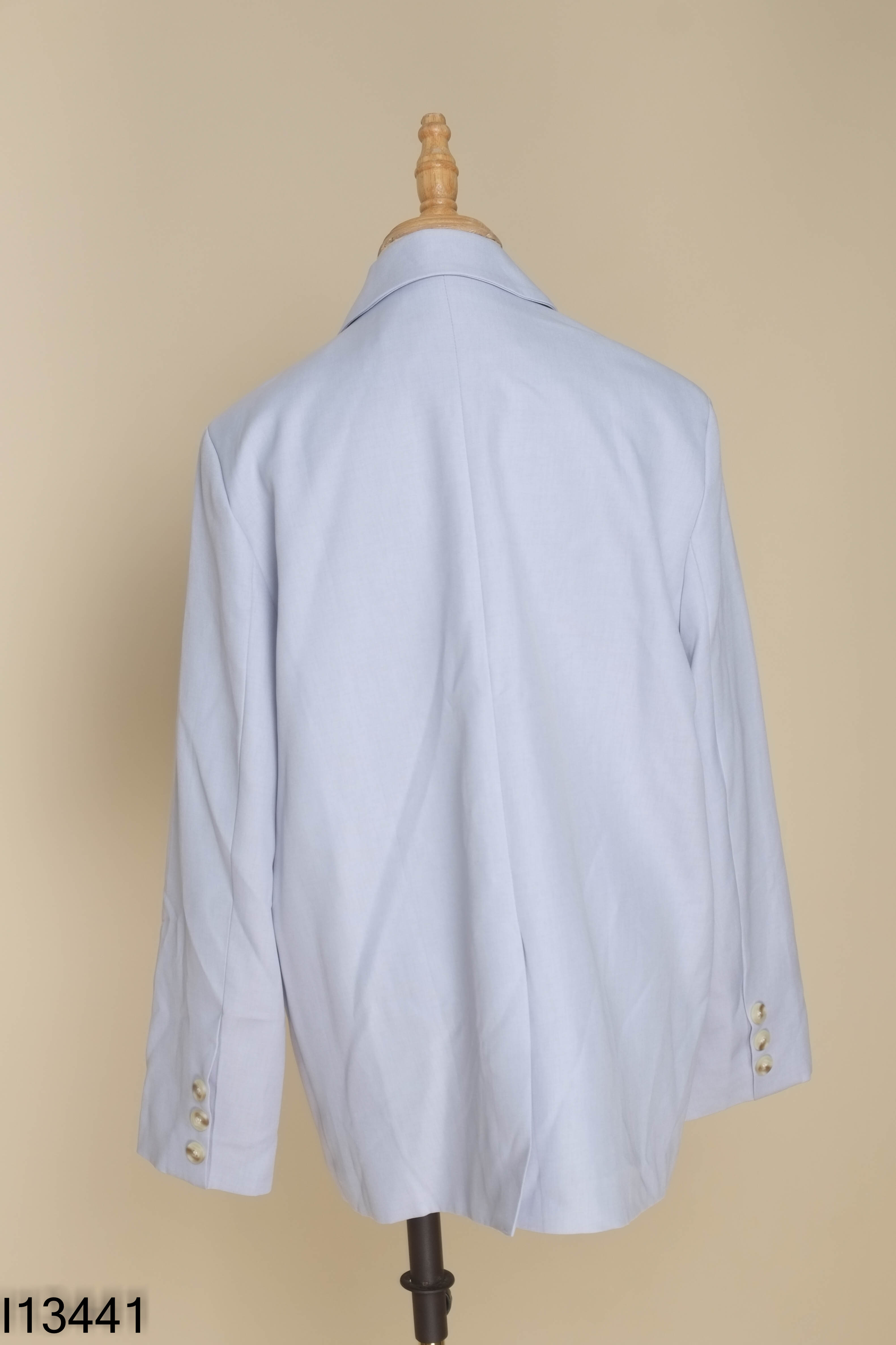 Áo blazer xanh MISSRAO trơn