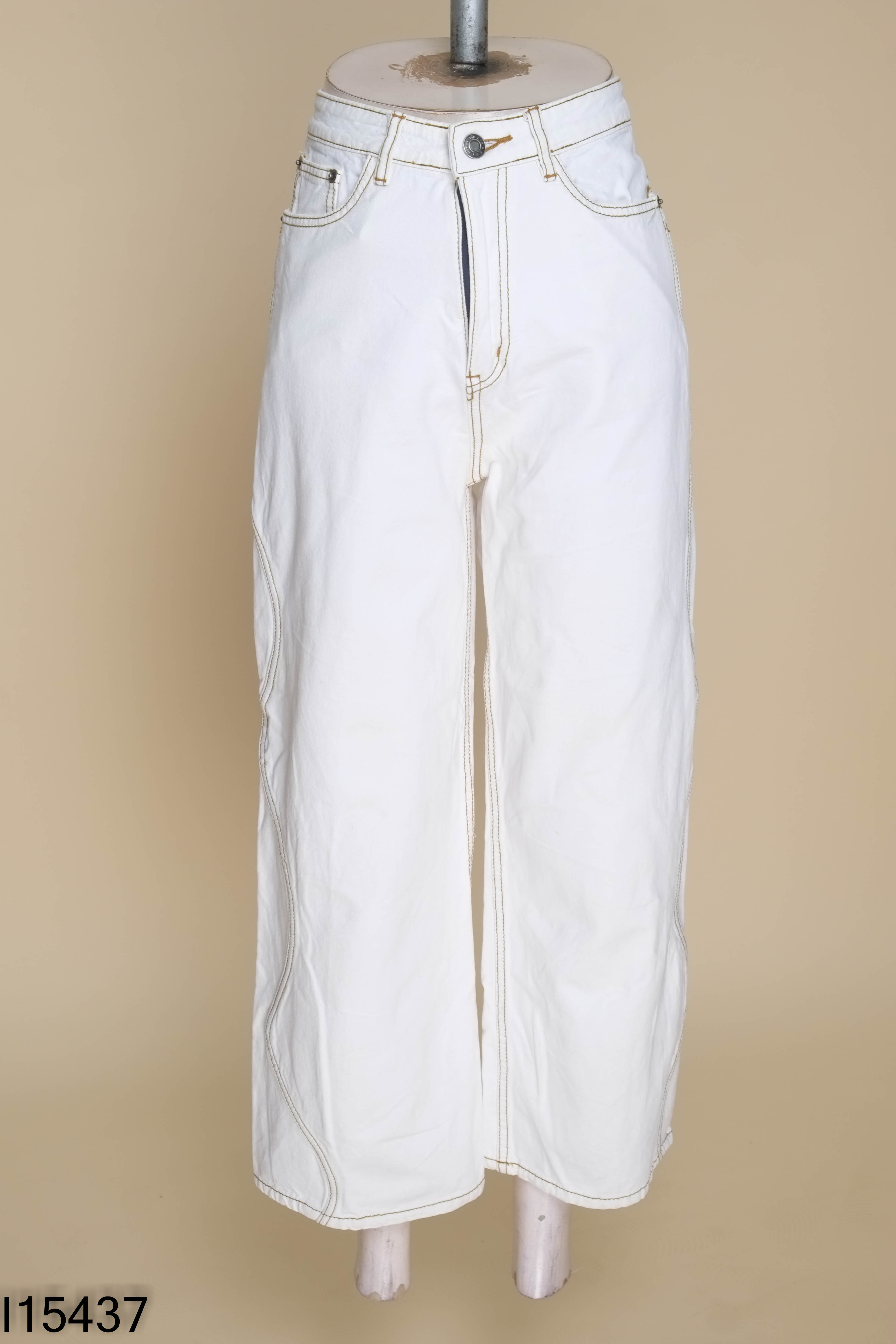 Quần jeans be LIBE chỉ nâu