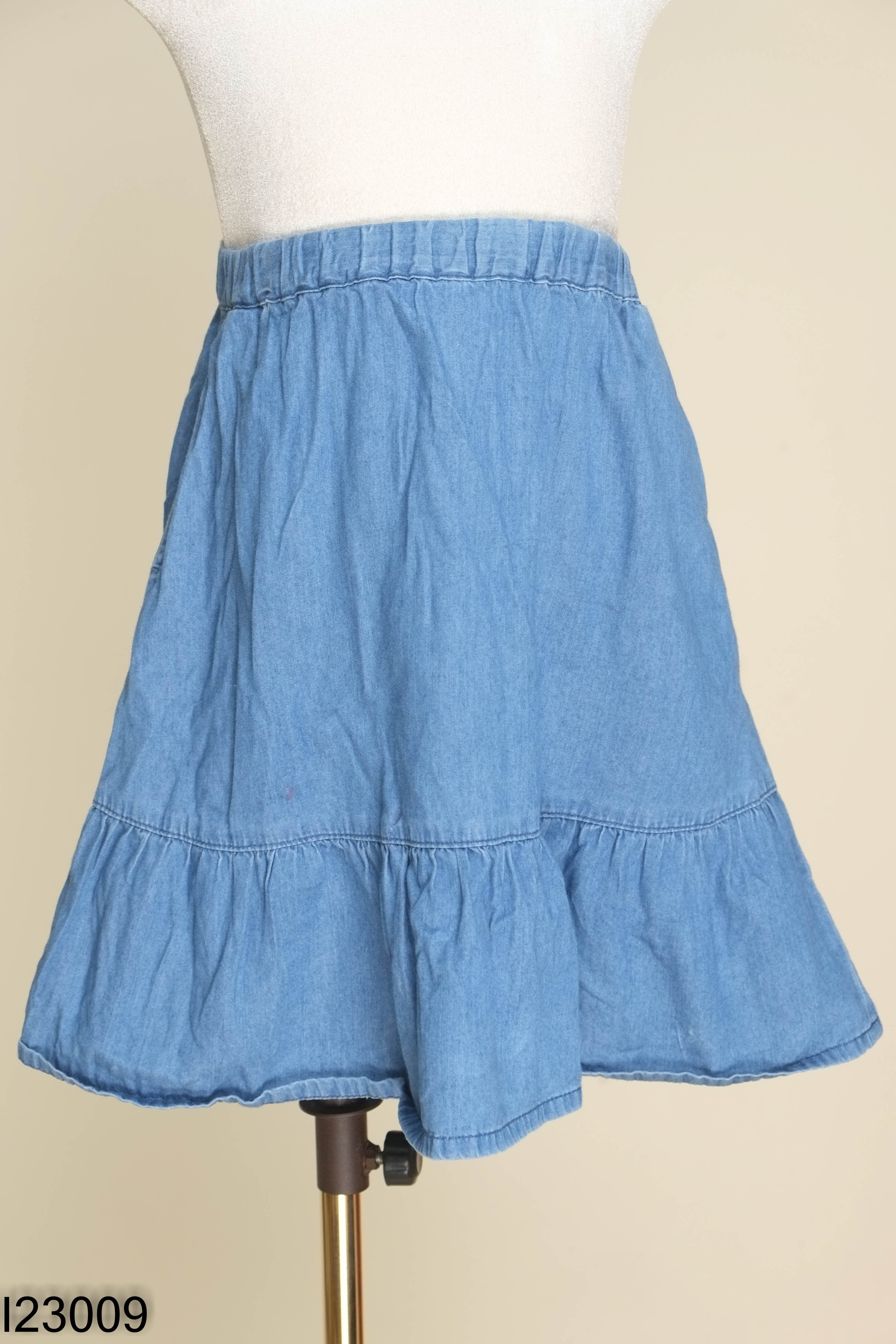 Chân váy UNIQLO jeans xanh KIDS