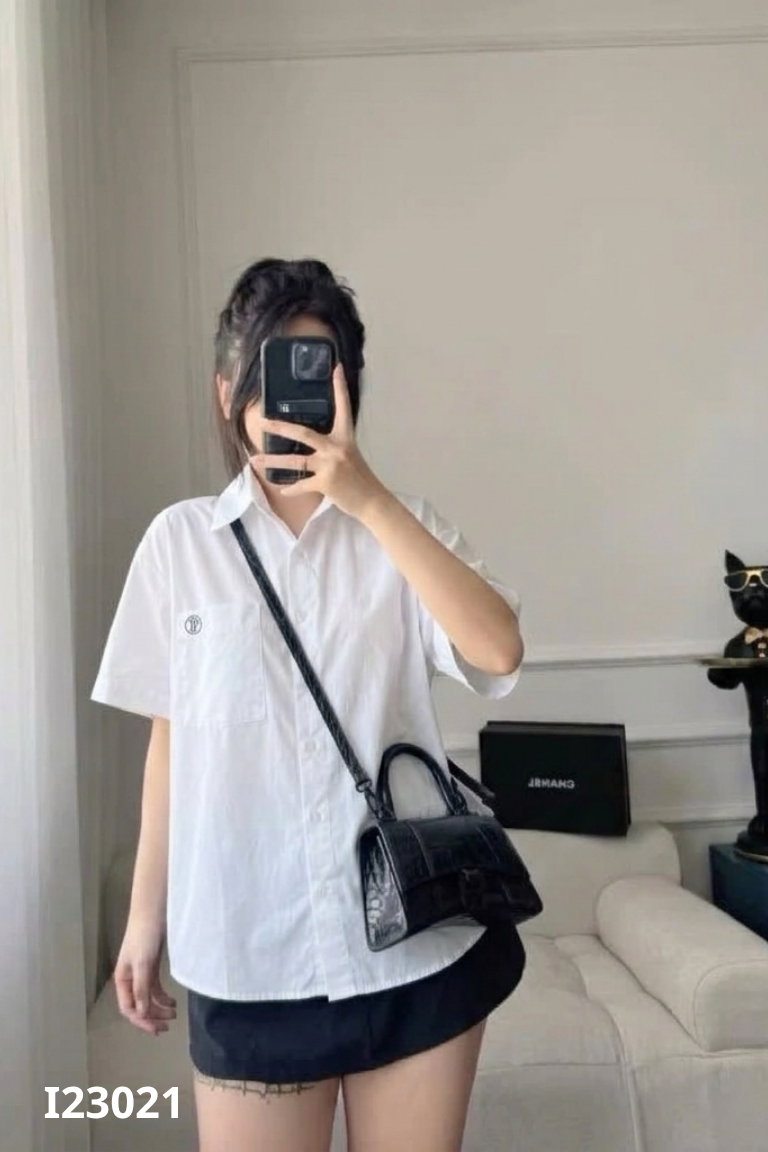 Áo LA STUDIOS sơ mi trắng