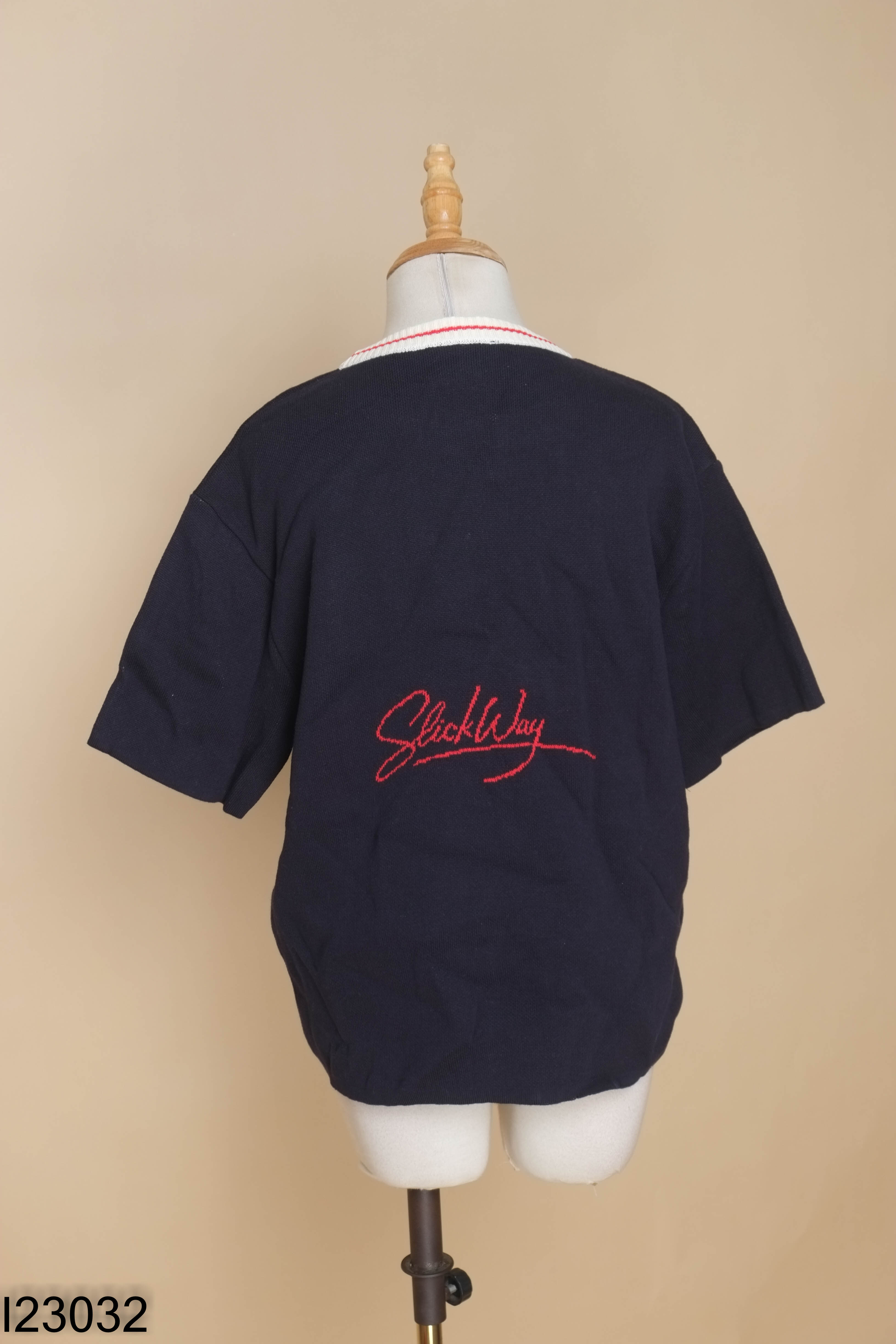 NEWTAG áo len THE SLICK WAY xanh than