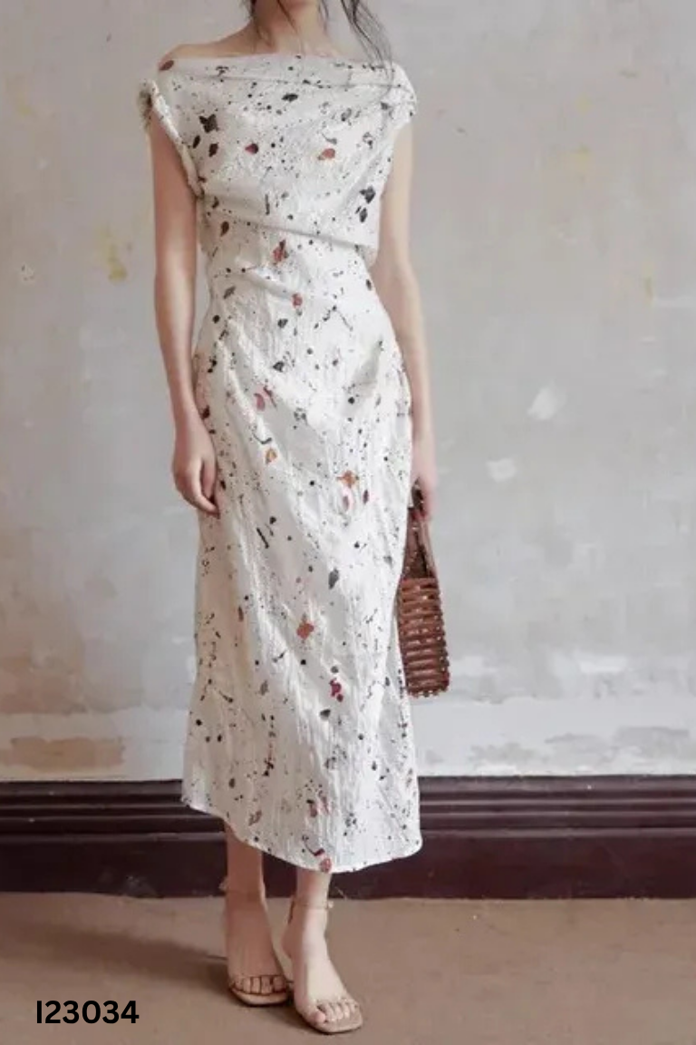 Váy be họa tiết