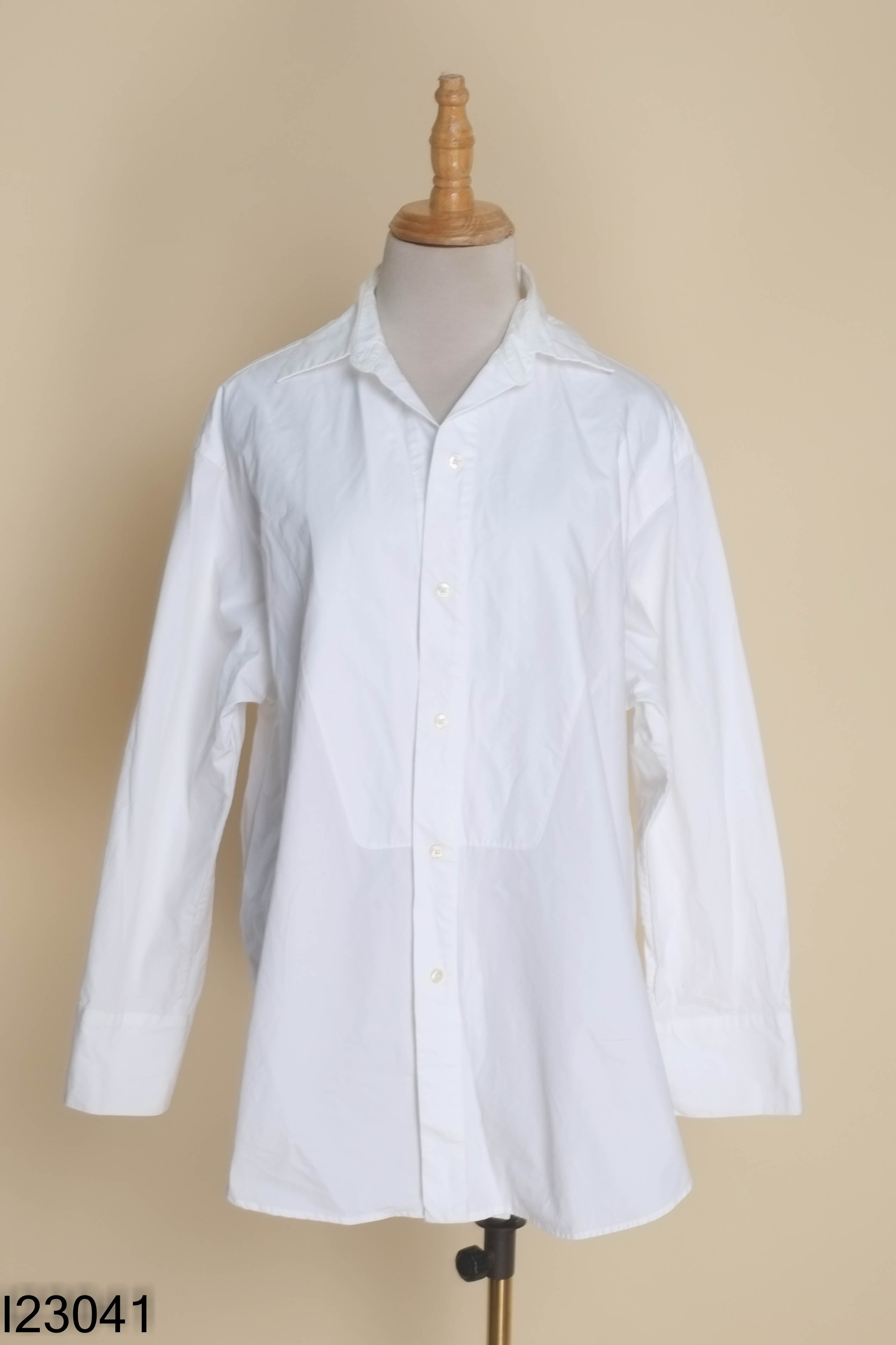 Áo sơ mi MASSIMO DUTTI trắng trơn