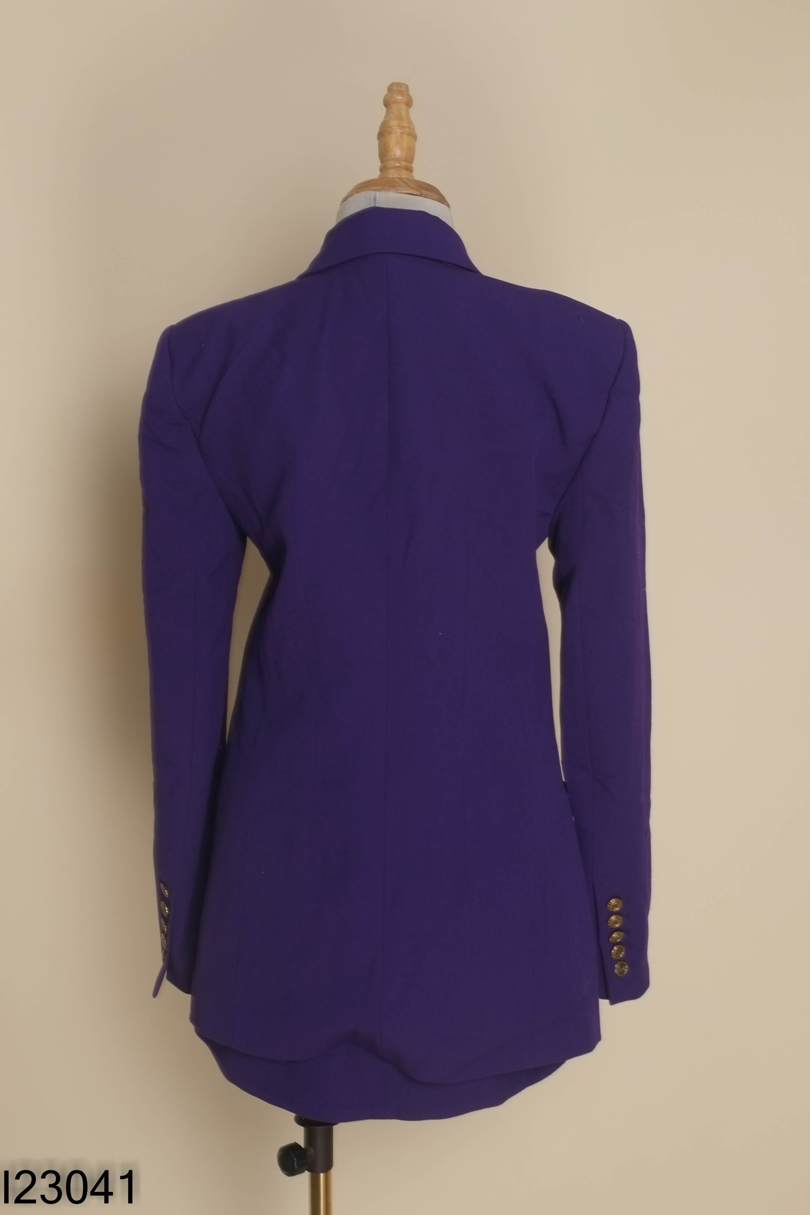 Set ZARA áo blazer + chân váy tím